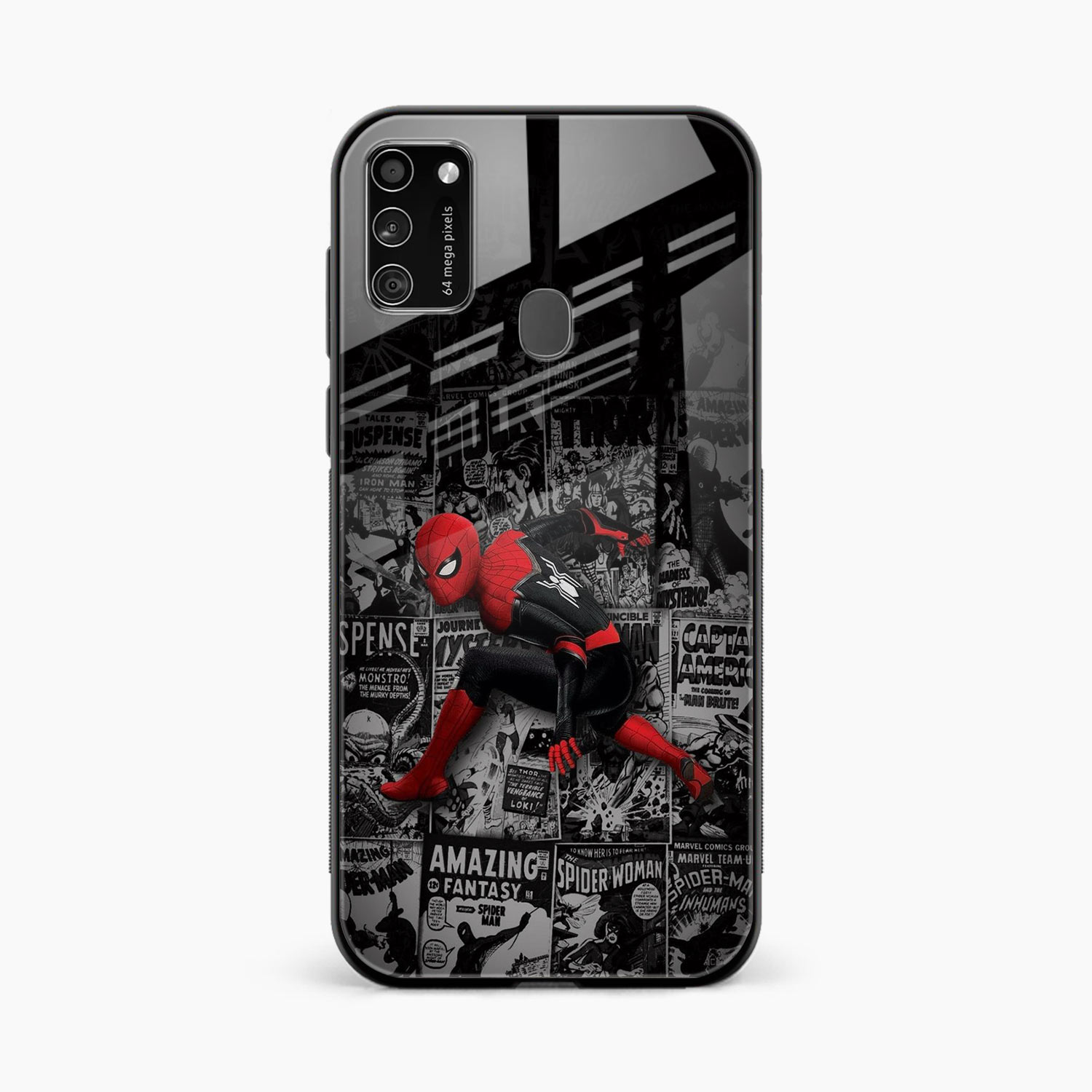 Spider Marvel Samsung M21 Back Cover