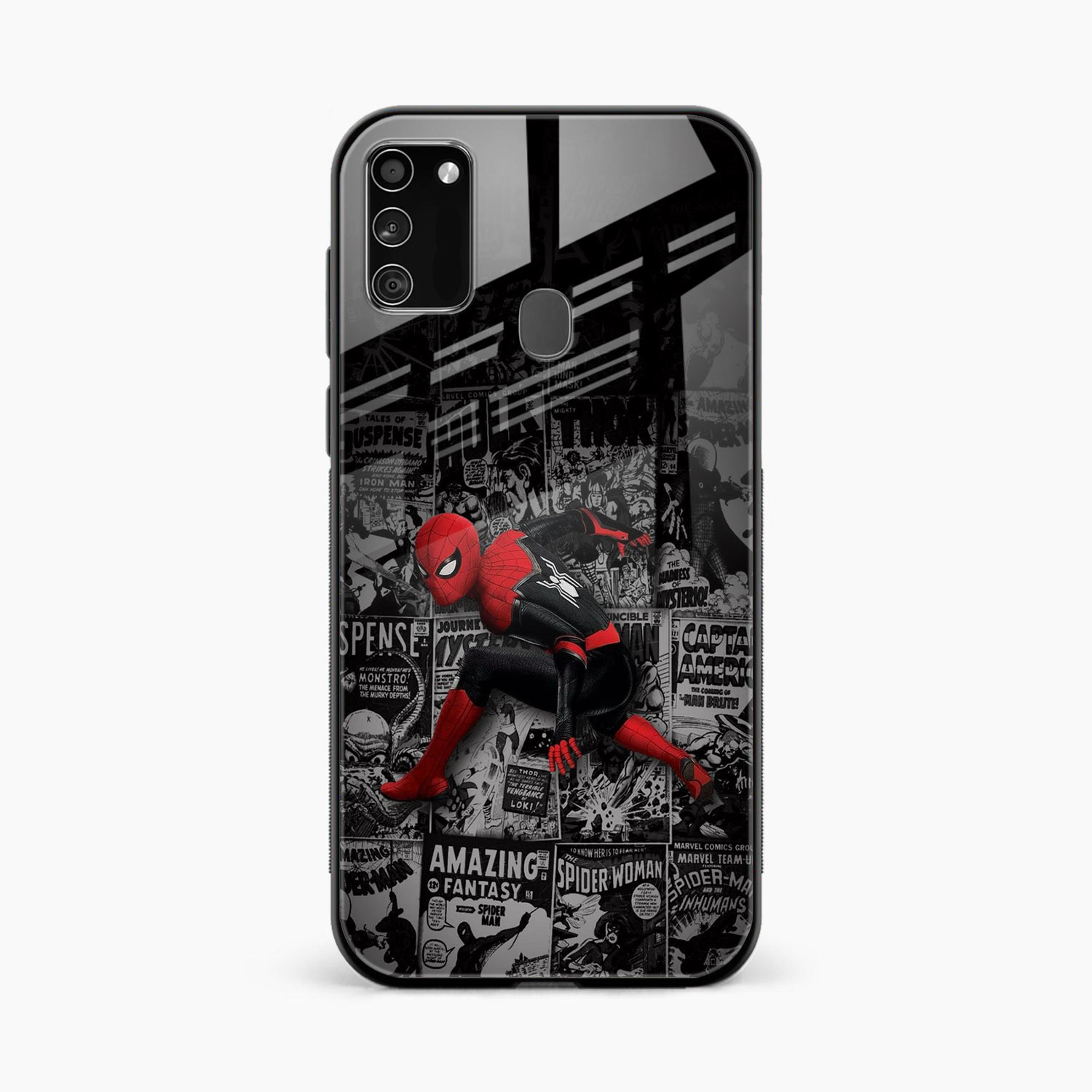 Spider Marvel Samsung M30s Back Cover