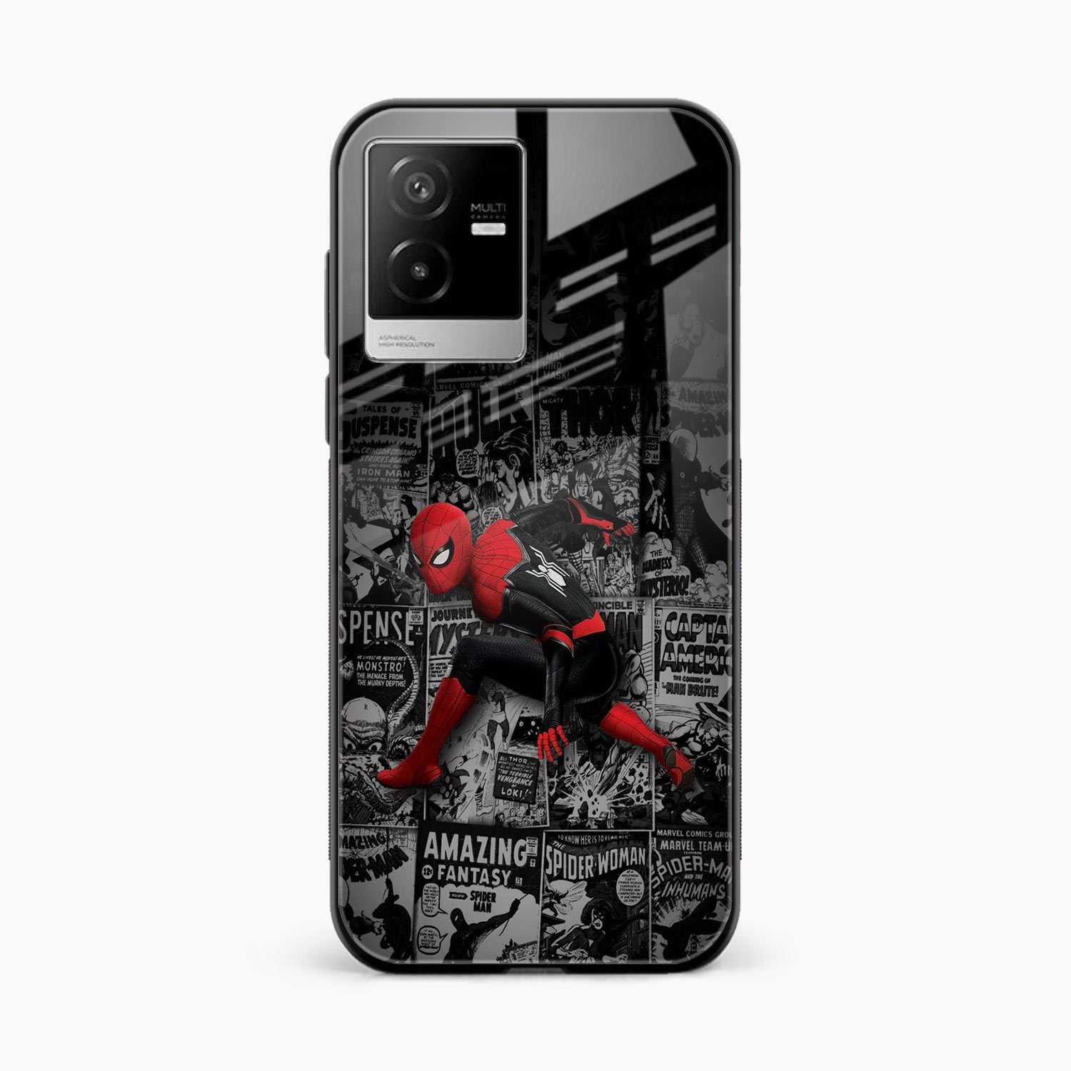 Spider Marvel Vivo Iqoo Z6x Back Cover