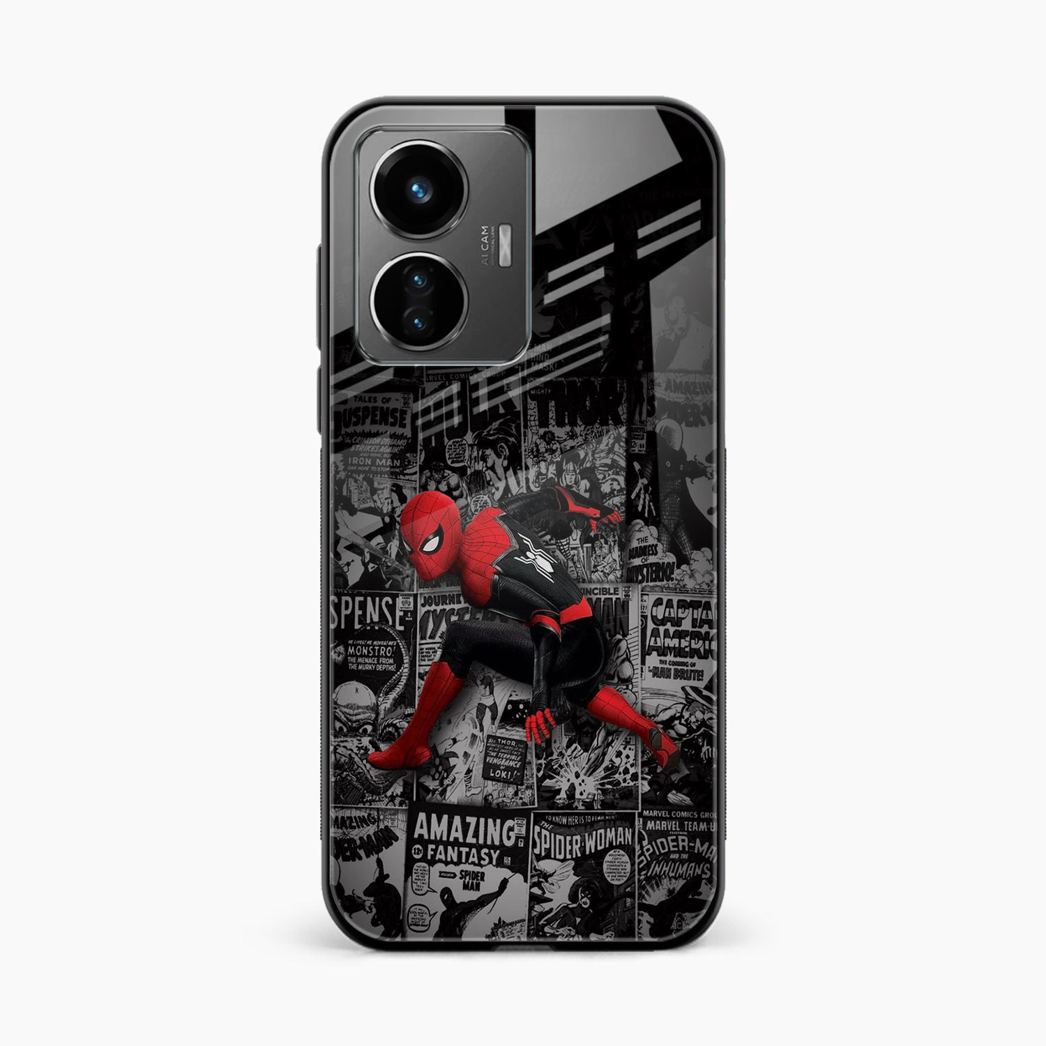 Spider Marvel Vivo T1 Back Cover