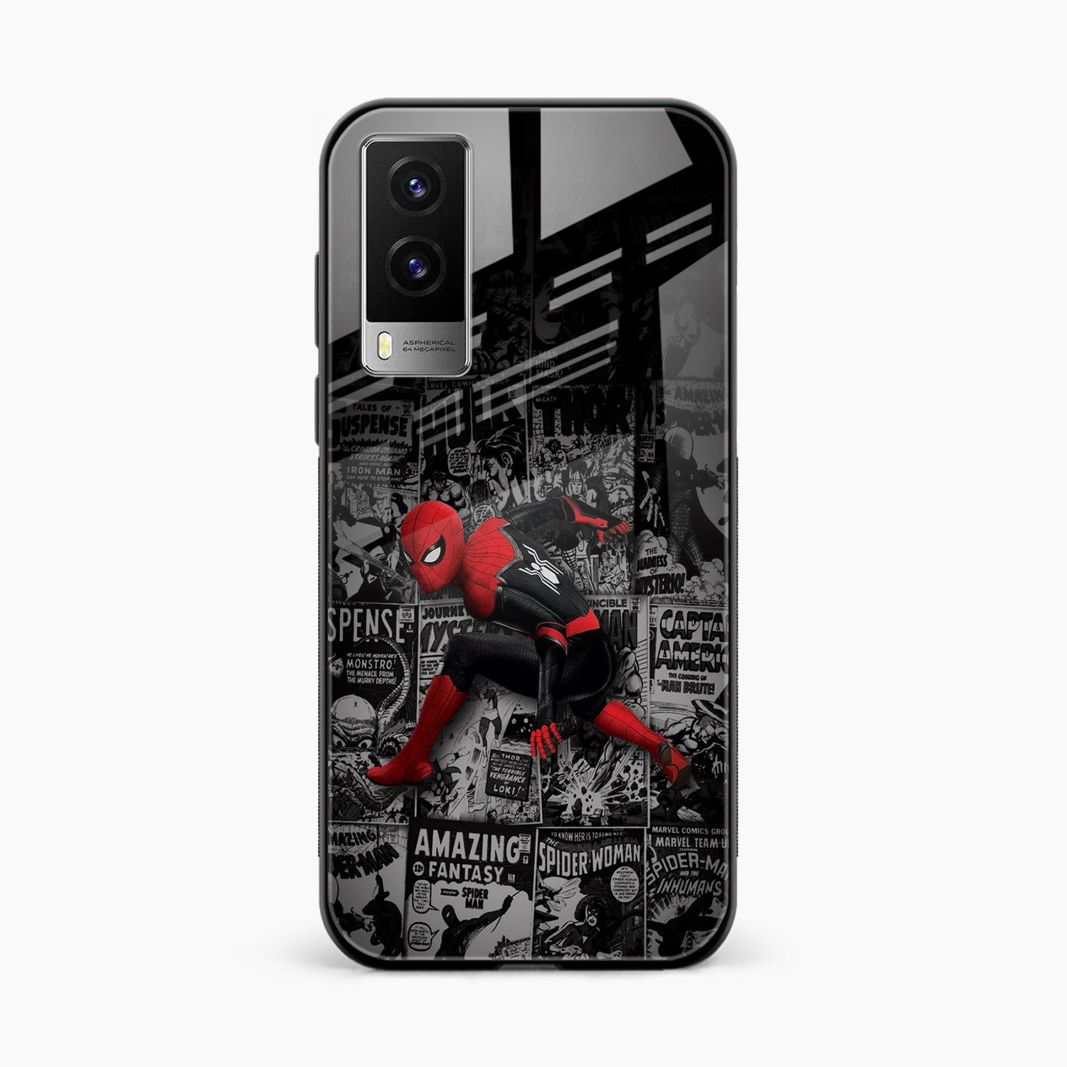 Spider Marvel Vivo V21e 5G Back Cover