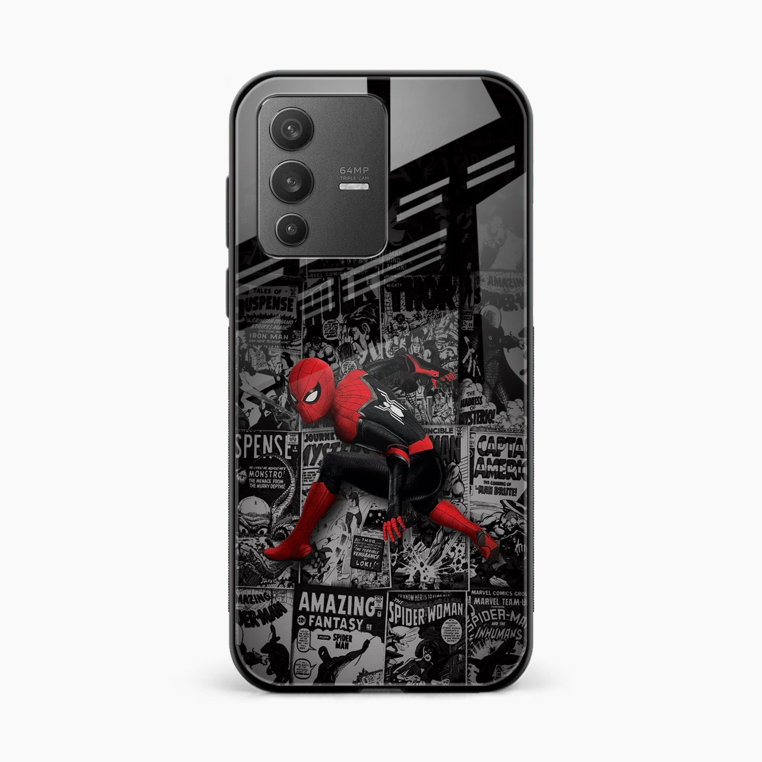 Spider Marvel Vivo V23 5G Back Cover