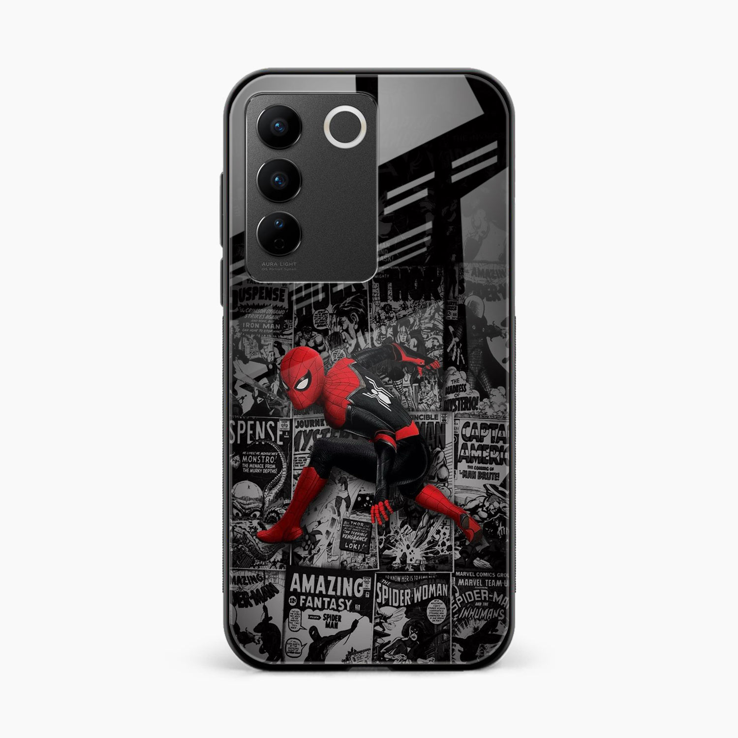 Spider Marvel Vivo V27 Back Cover