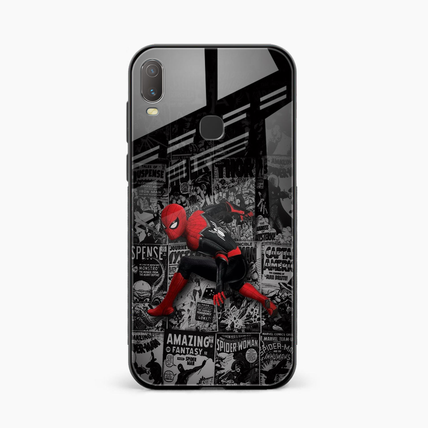 Spider Marvel Vivo Y11 Back Cover