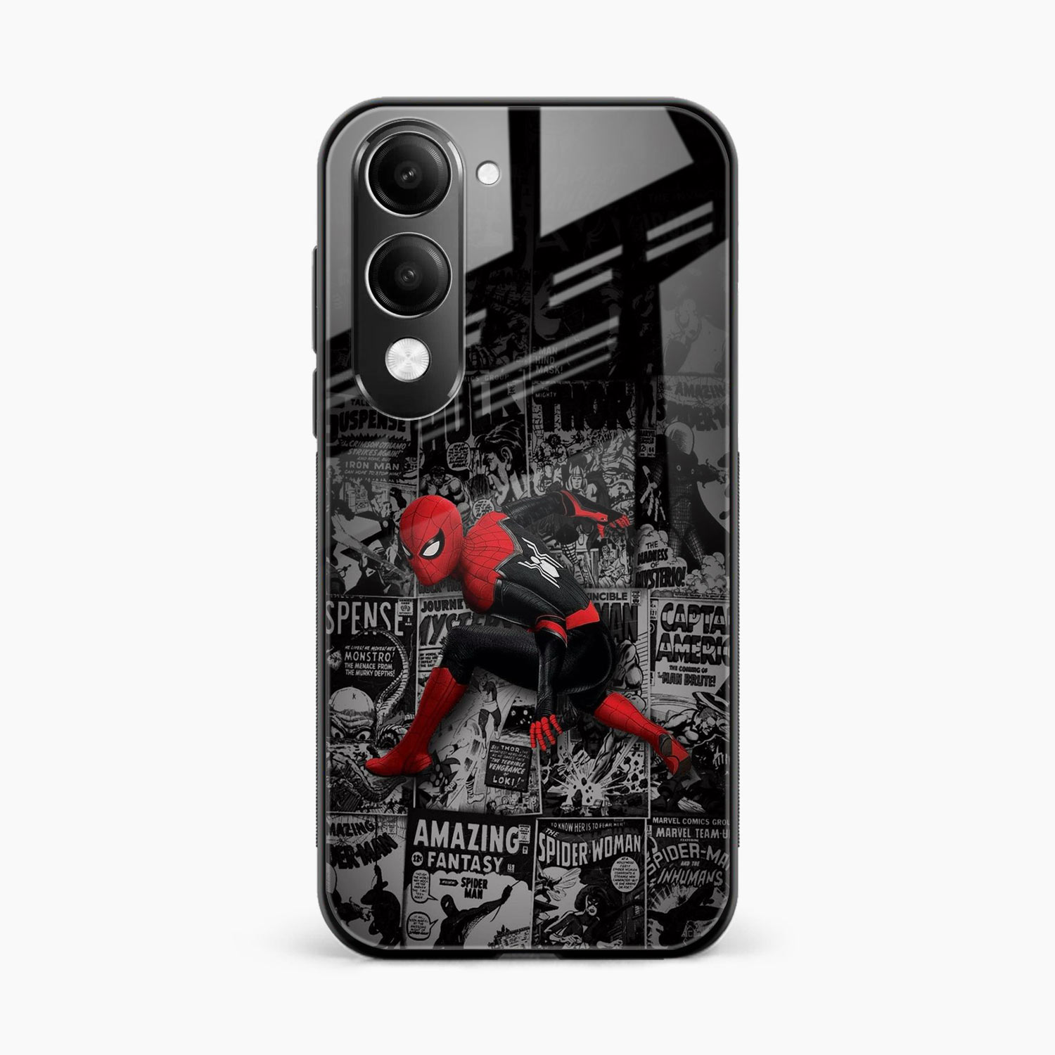 Spider Marvel Vivo Y19s 5G Back Cover