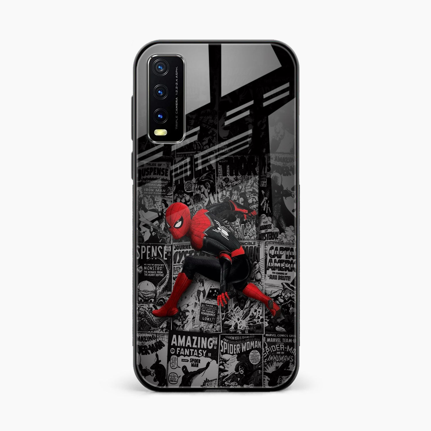 Spider Marvel Vivo Y20 Back Cover