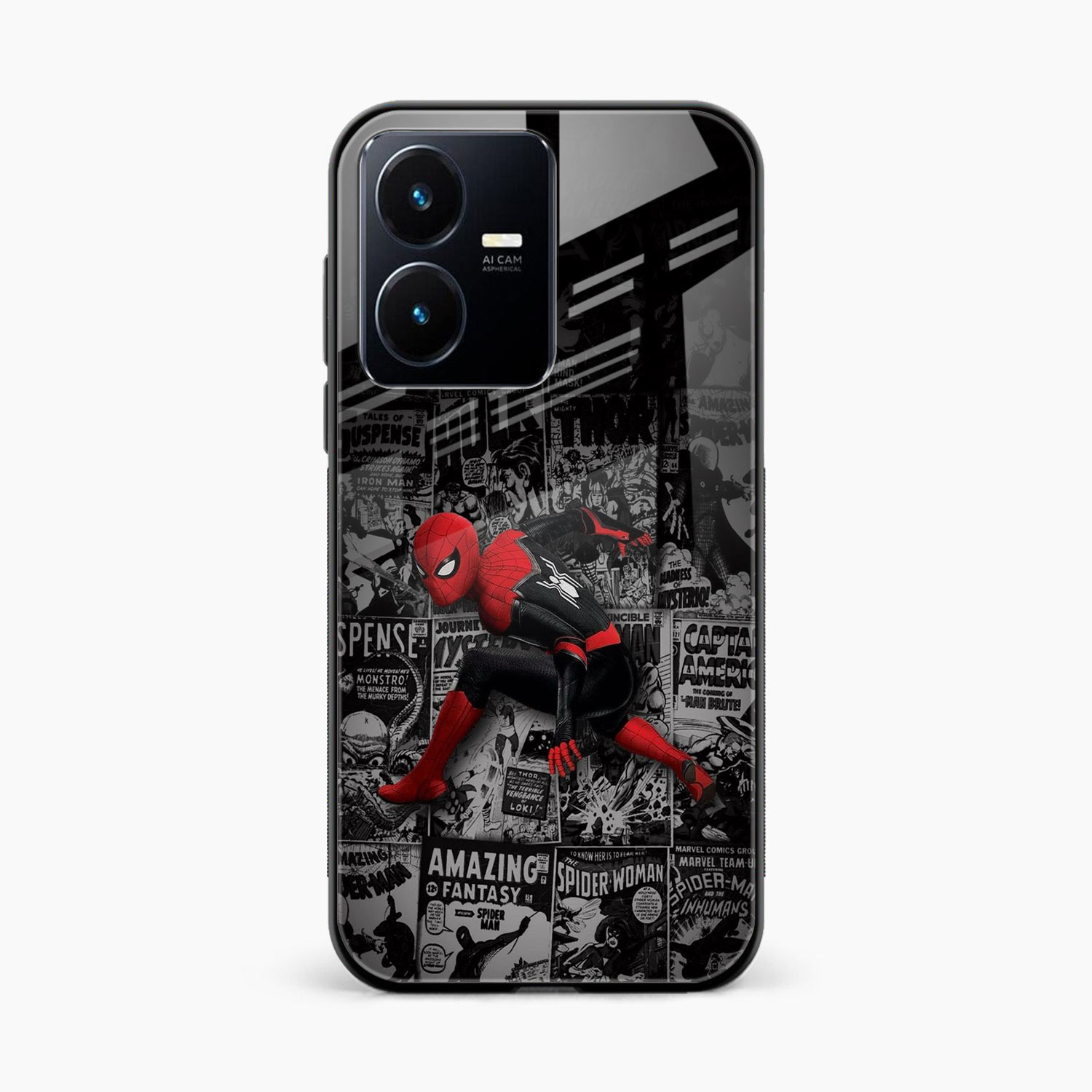 Spider Marvel Vivo Y22 Back Cover