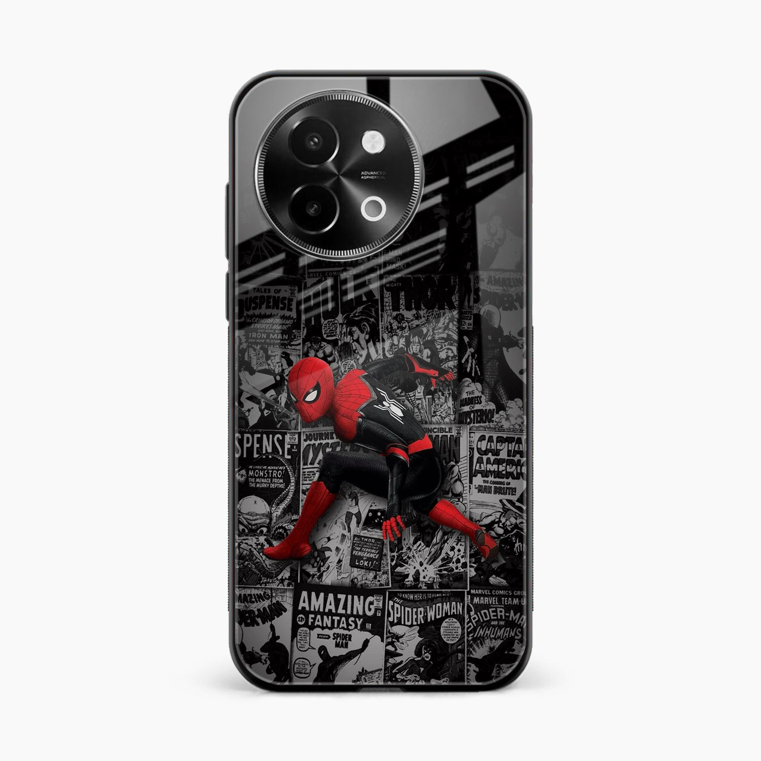 Spider Marvel Vivo Y58 5G Back Cover