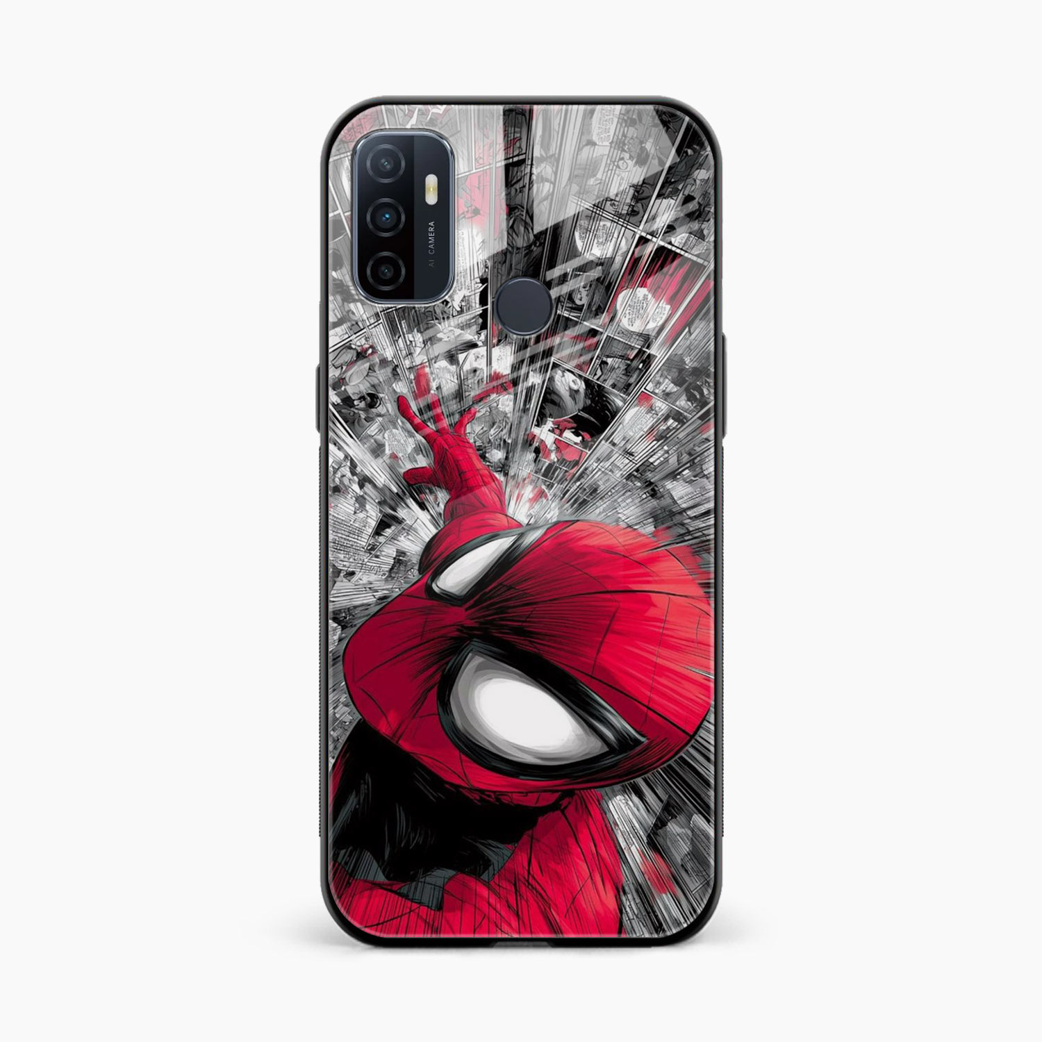Spidey Rush Oppo A53 Back Cover