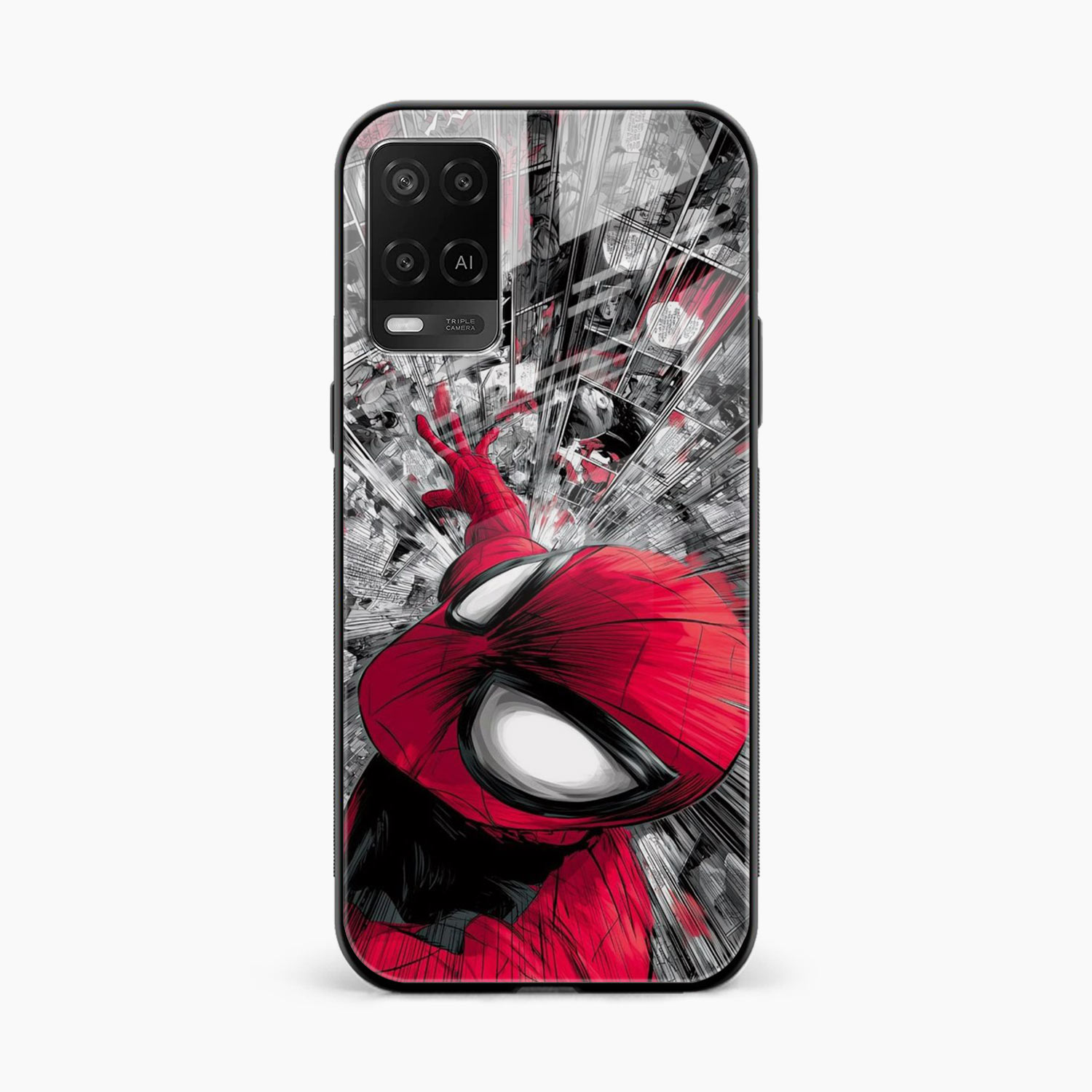 Spidey Rush Oppo A54 Back Cover