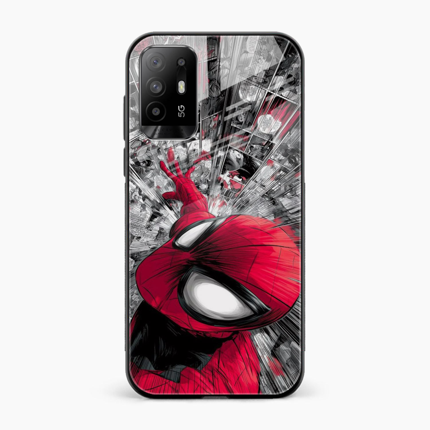 Spidey Rush Oppo F19 Pro Plus Back Cover