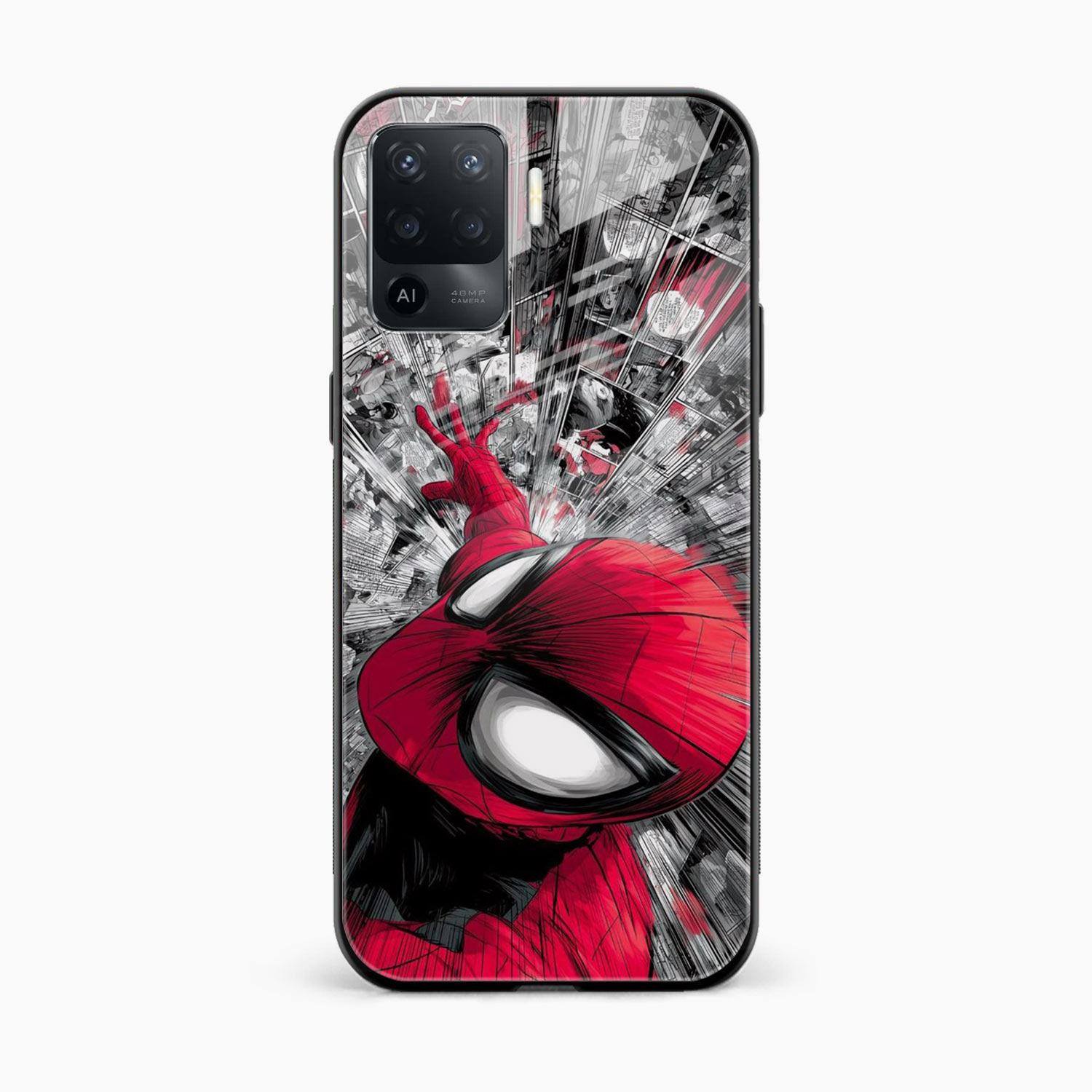 Spidey Rush Oppo F19 Pro Back Cover