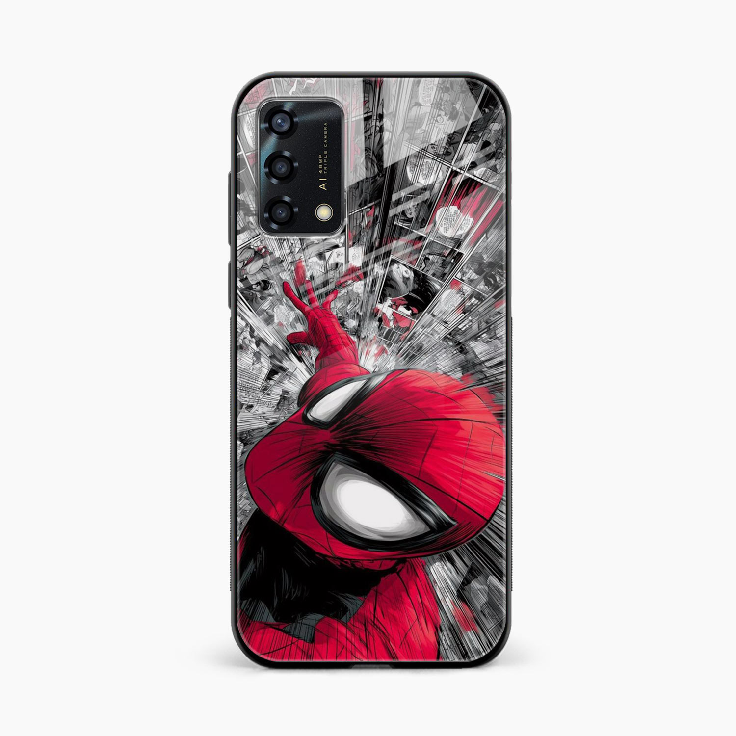 Spidey Rush Oppo F19 Back Cover