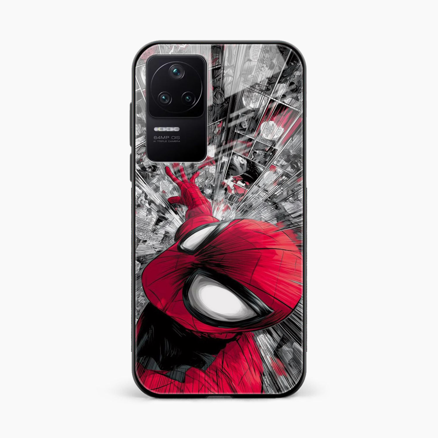 Spidey Rush Poco F4 Back Cover