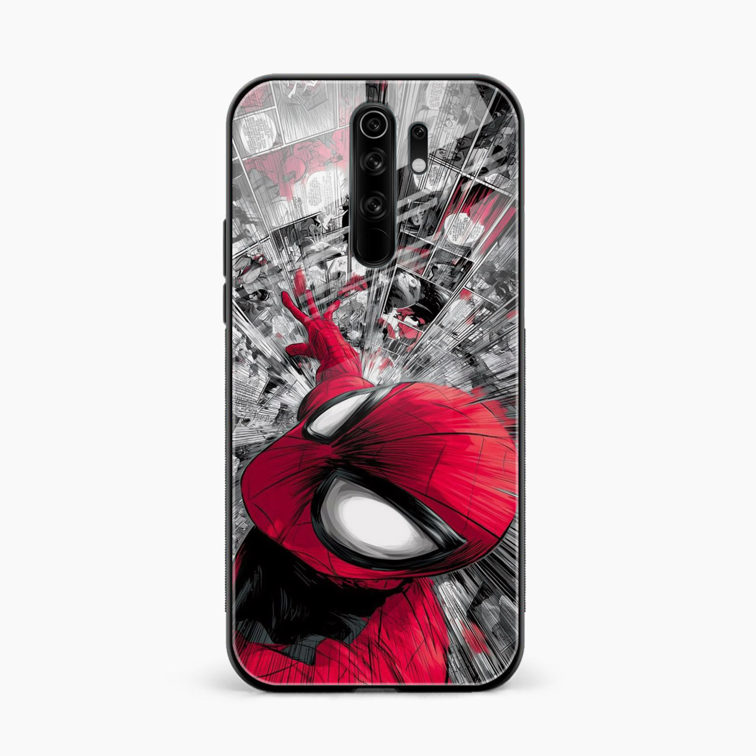 Spidey Rush Poco M2 Back Cover