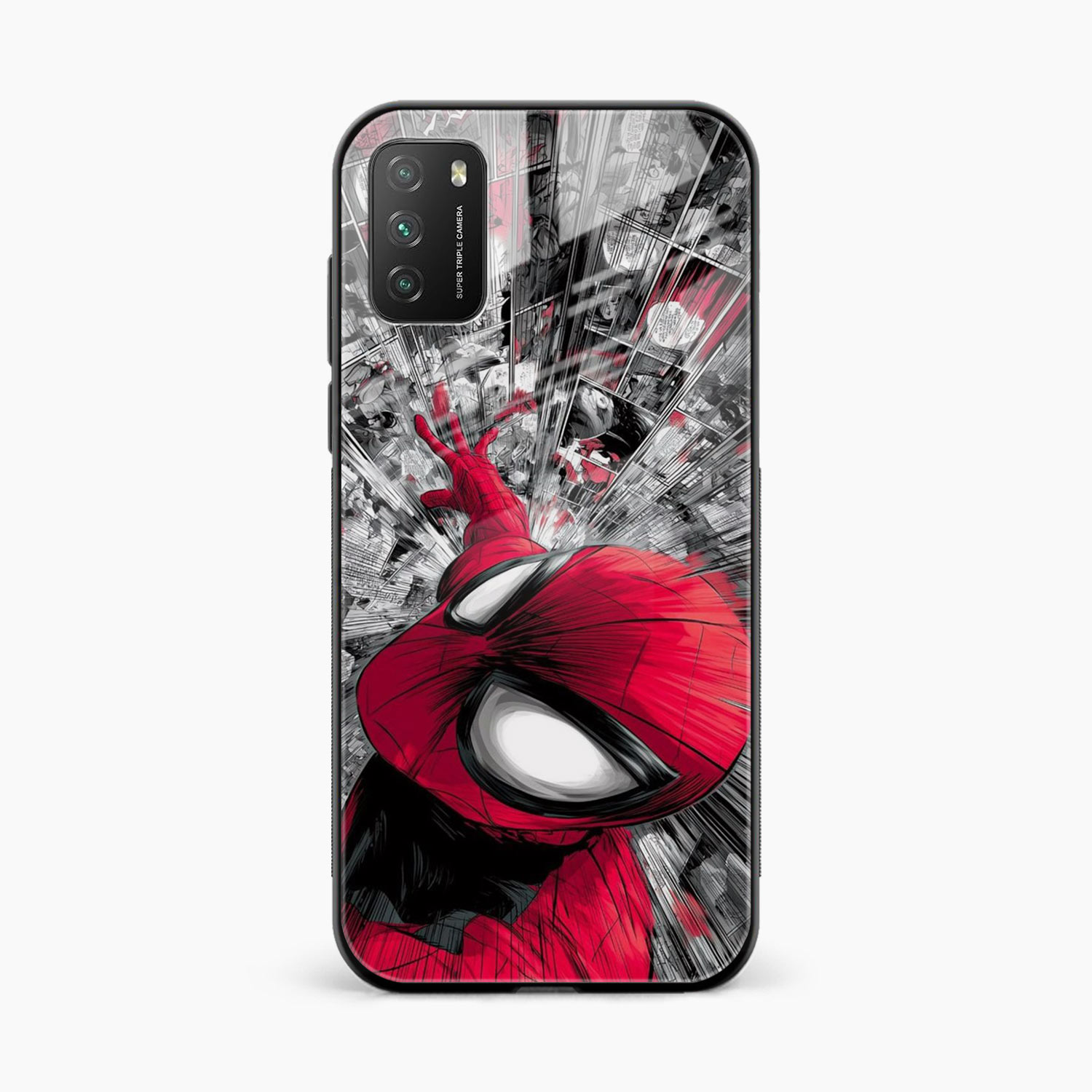 Spidey Rush Poco M3 Back Cover