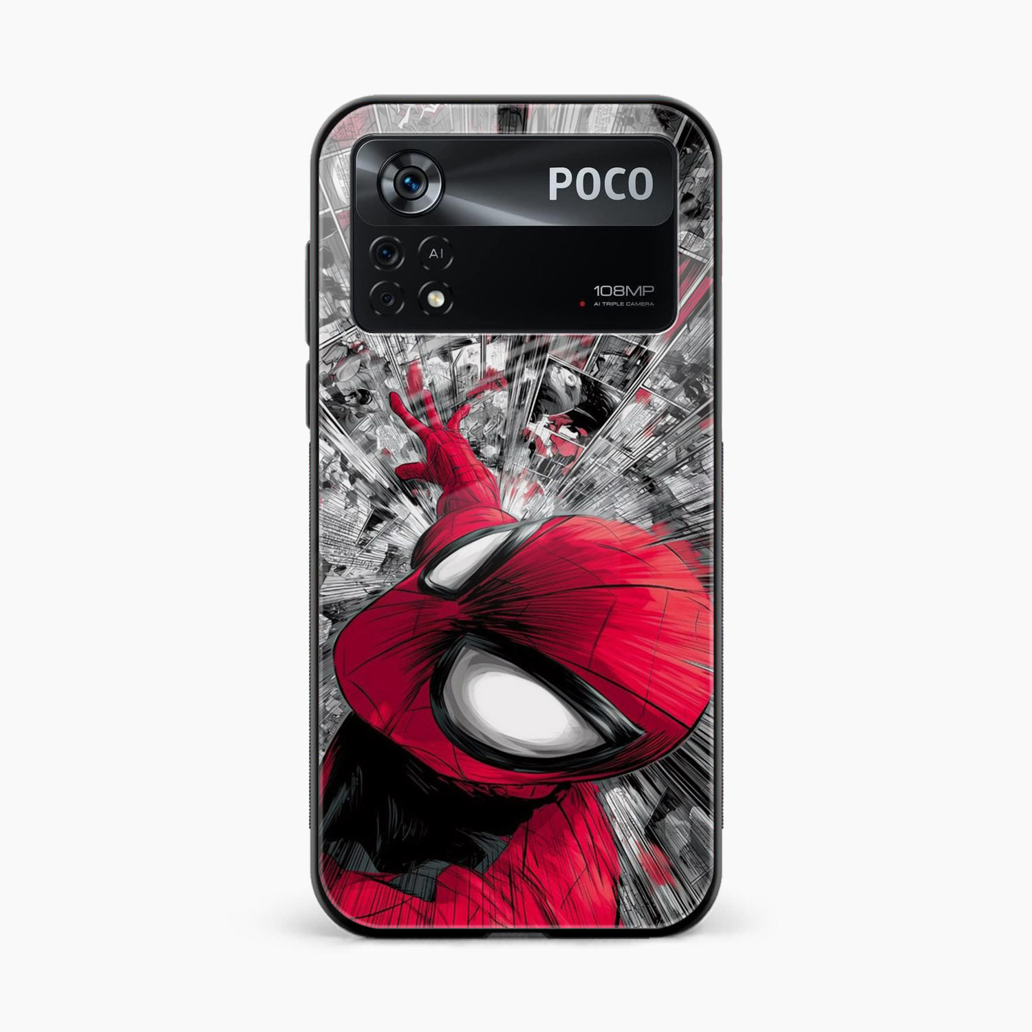 Spidey Rush Poco X4 Pro 5G Back Cover