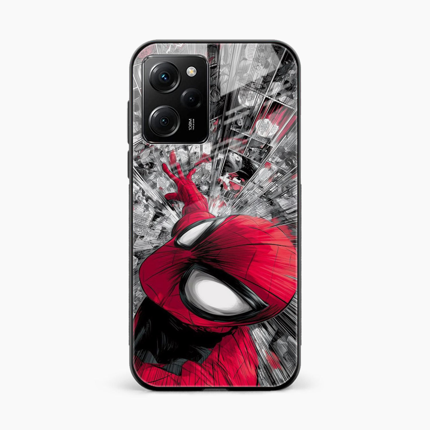 Spidey Rush Poco X5 Pro Back Cover