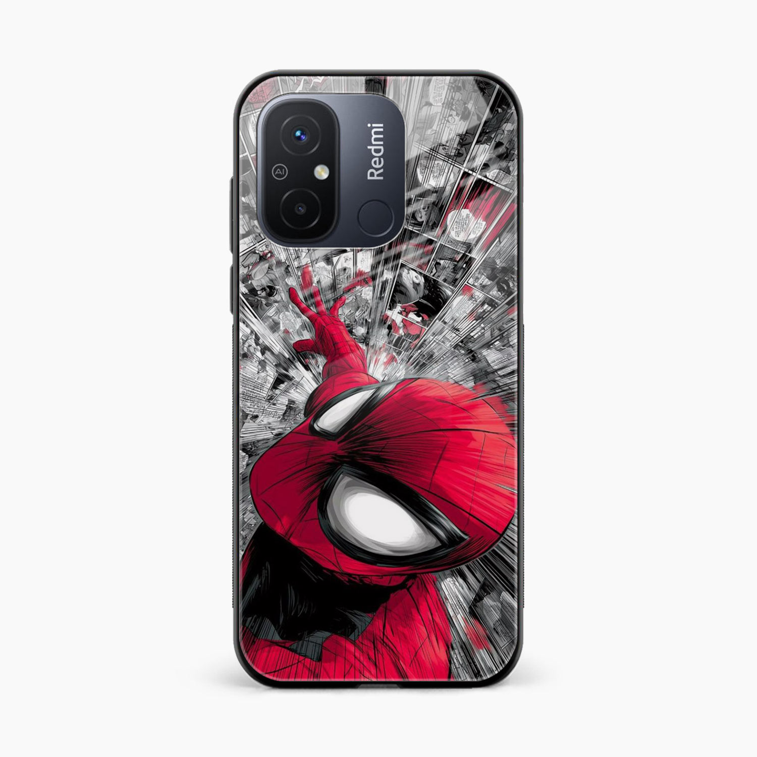 Spidey Rush Redmi 12c Back Cover