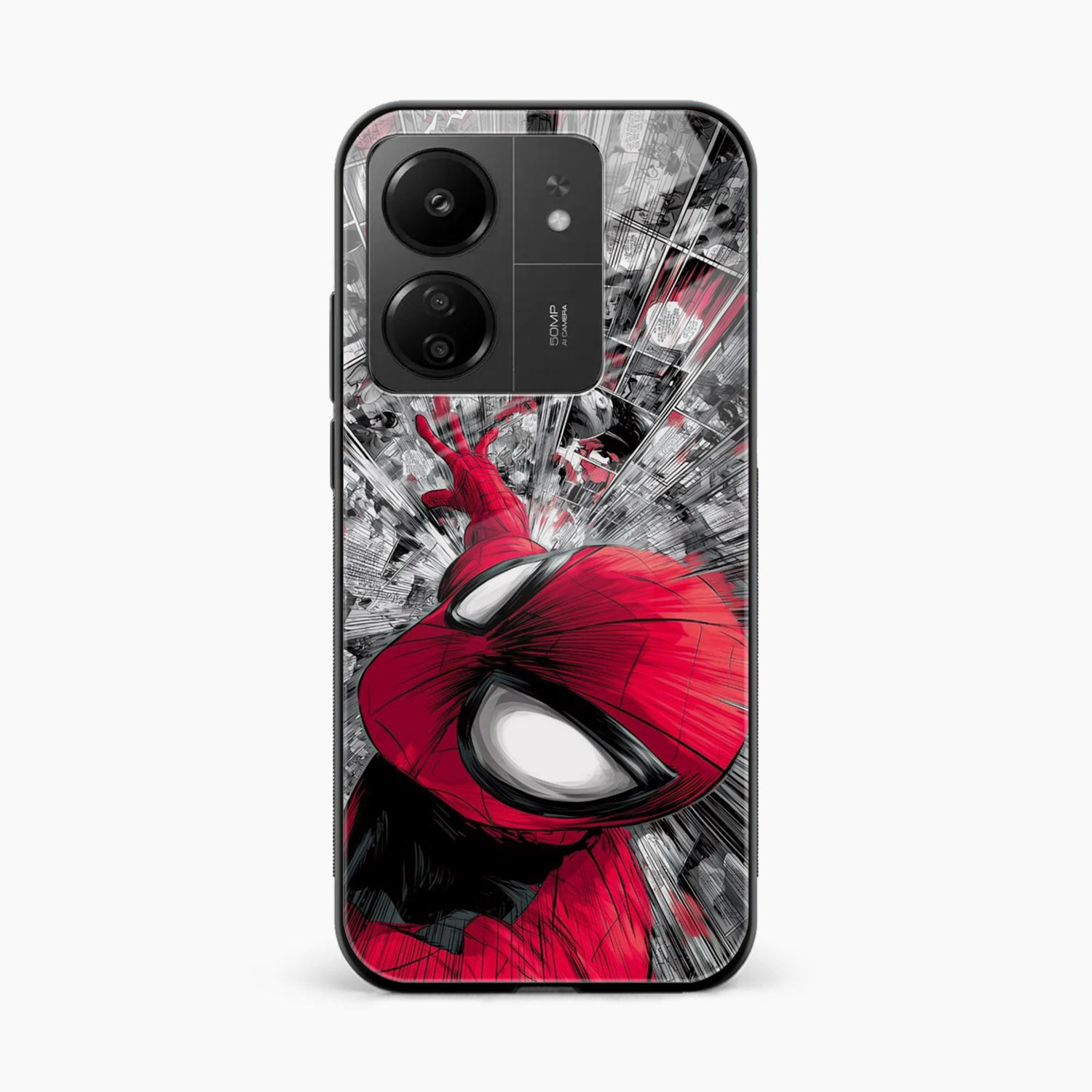 Spidey Rush Redmi 13c Back Cover