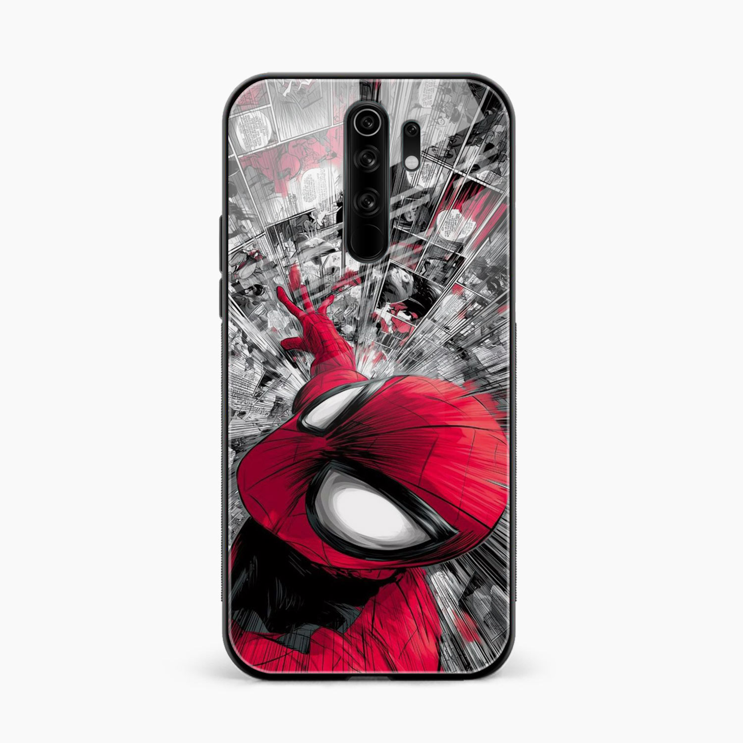 Spidey Rush Redmi 9 Prime Back Cover