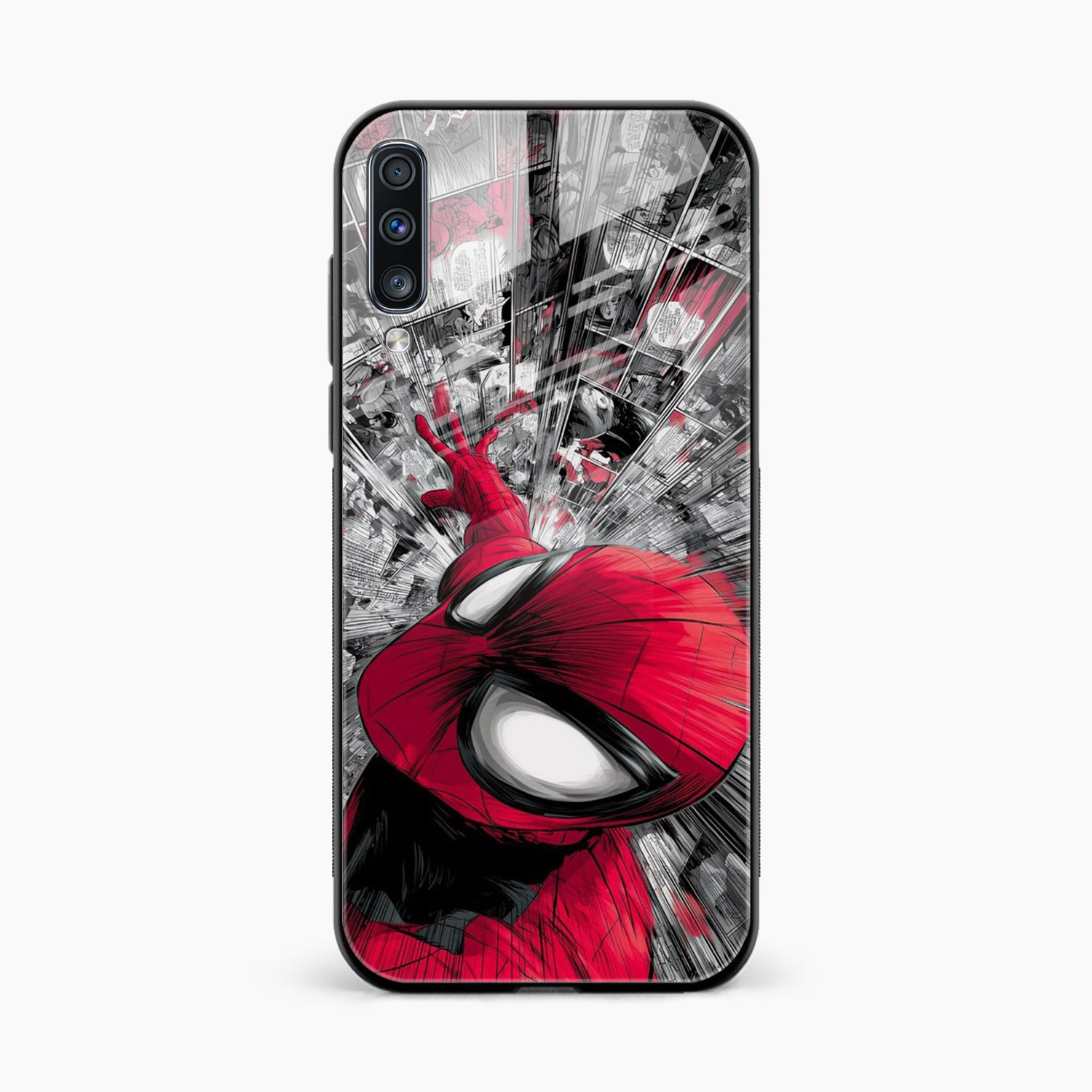 Spidey Rush Samsung A70s Back Cover