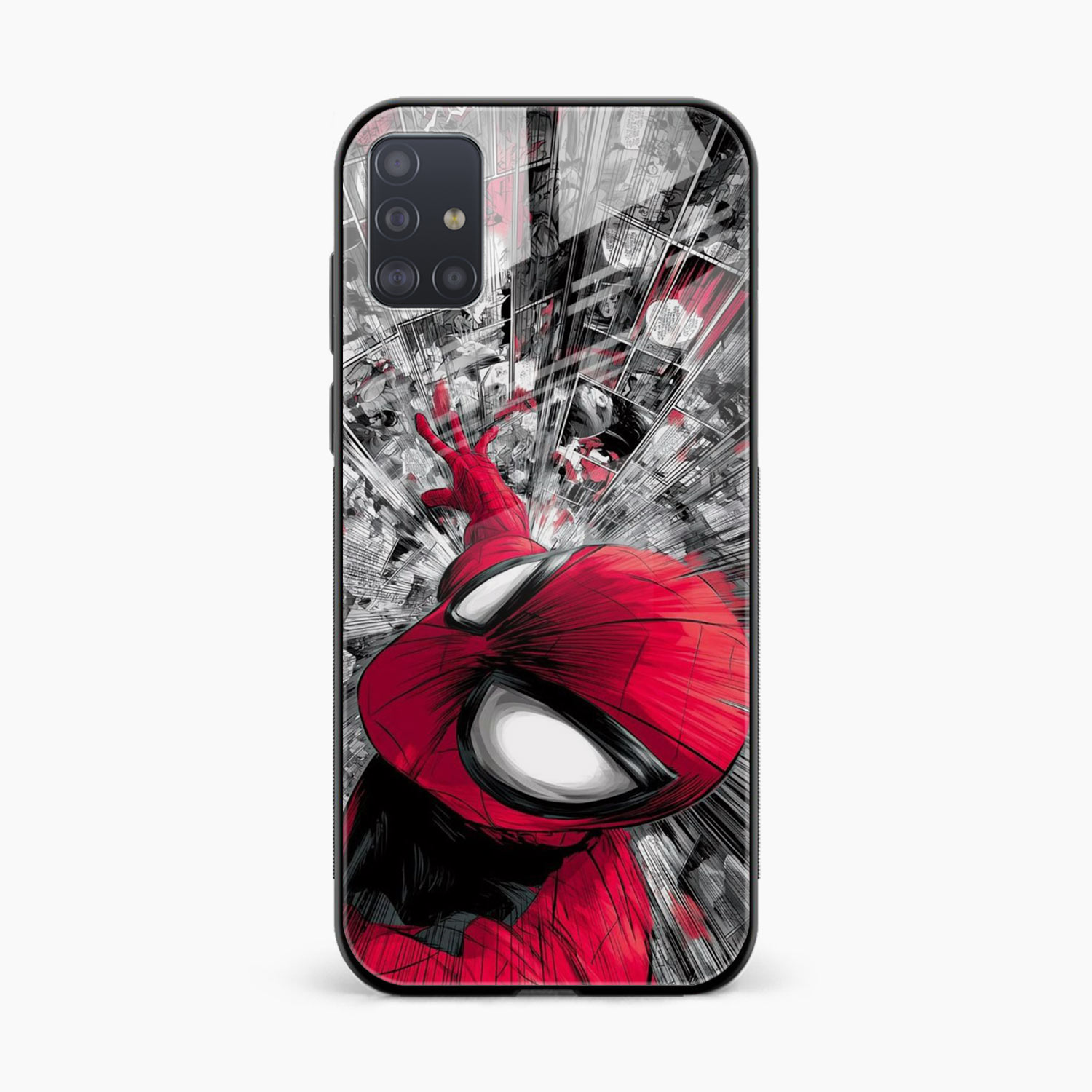 Spidey Rush Samsung A71 Back Cover