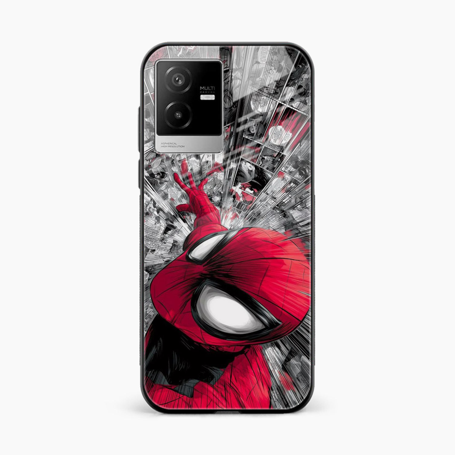 Spidey Rush Vivo Iqoo Z6x Back Cover