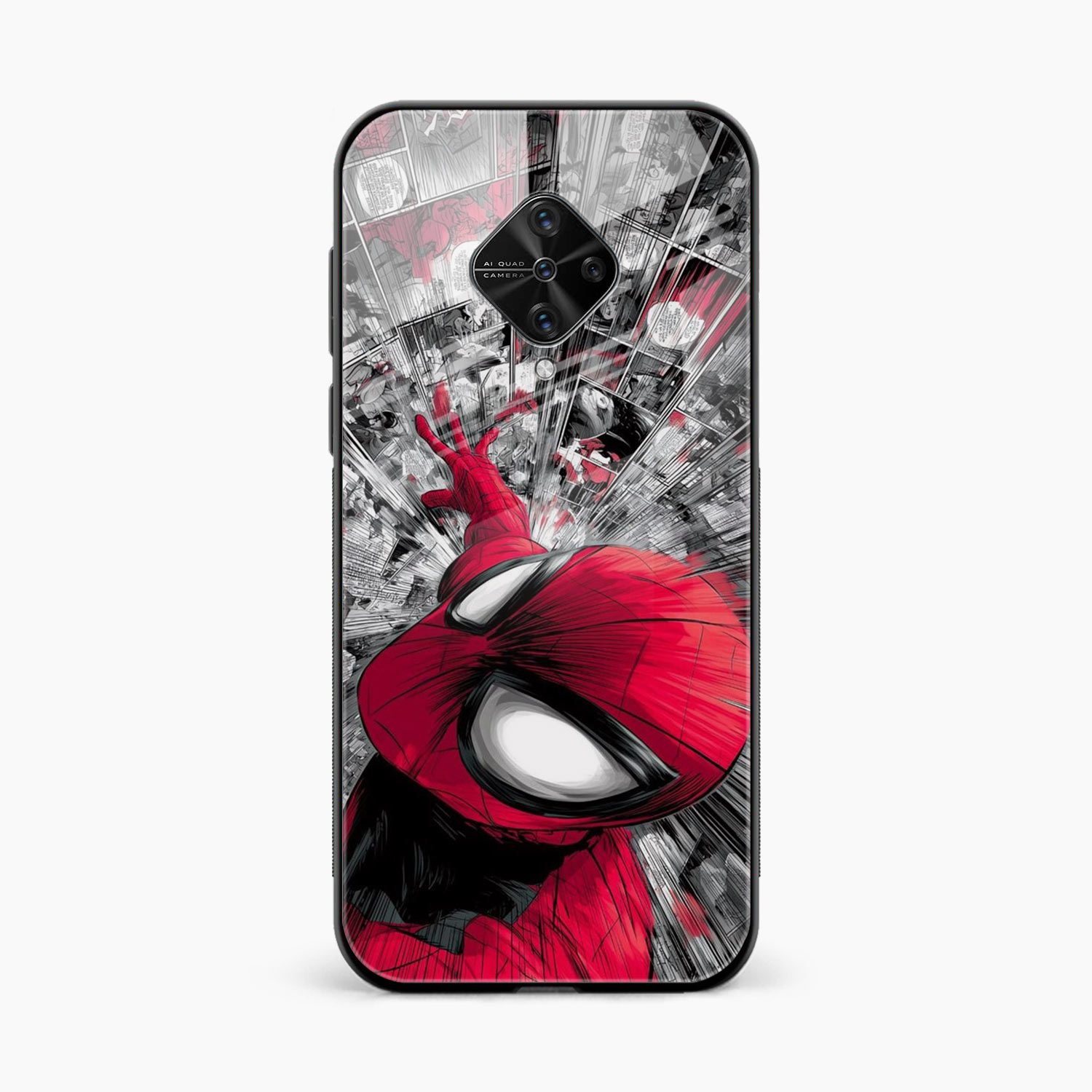 Spidey Rush Vivo S1 Pro Back Cover
