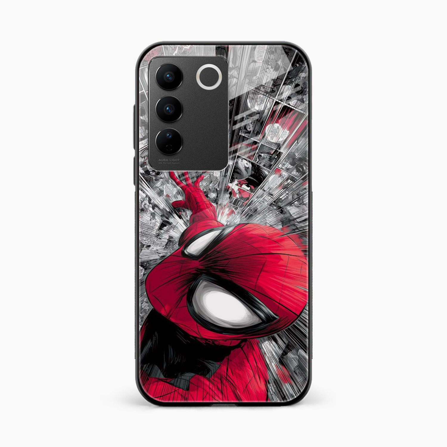 Spidey Rush Vivo V27 Back Cover
