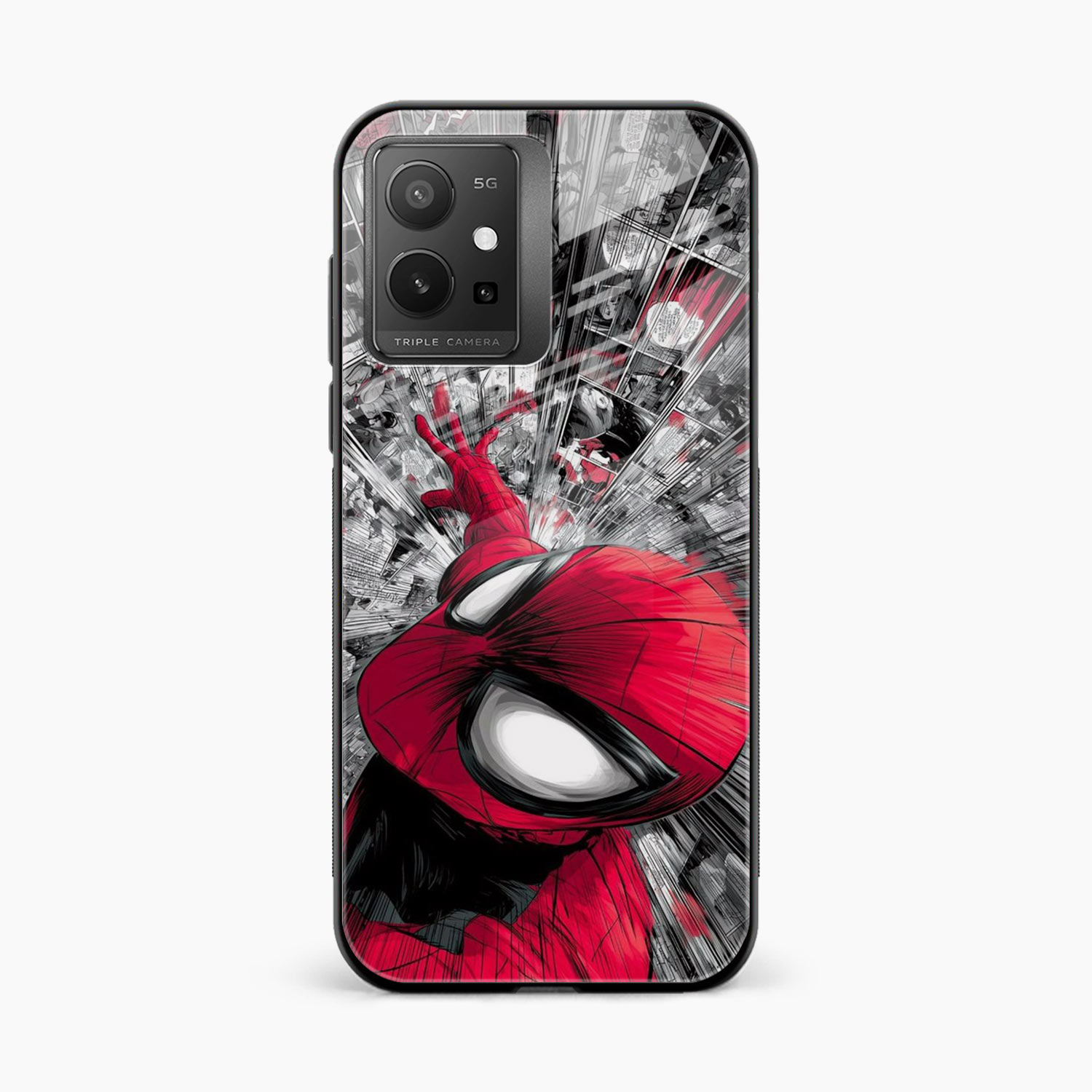 Spidey Rush Vivo Y75 5G Back Cover