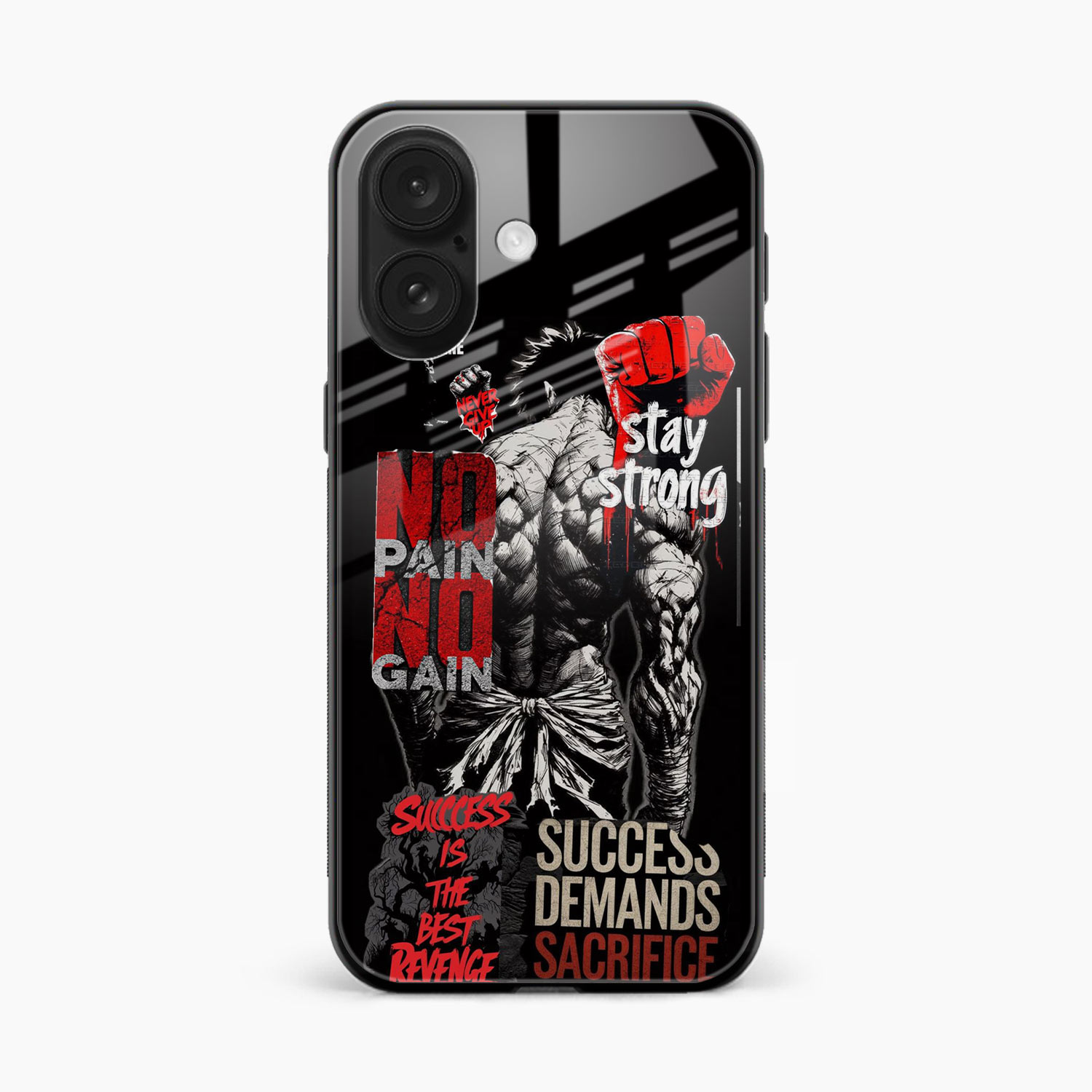 Stay Strong iPhone 17 Back Cover