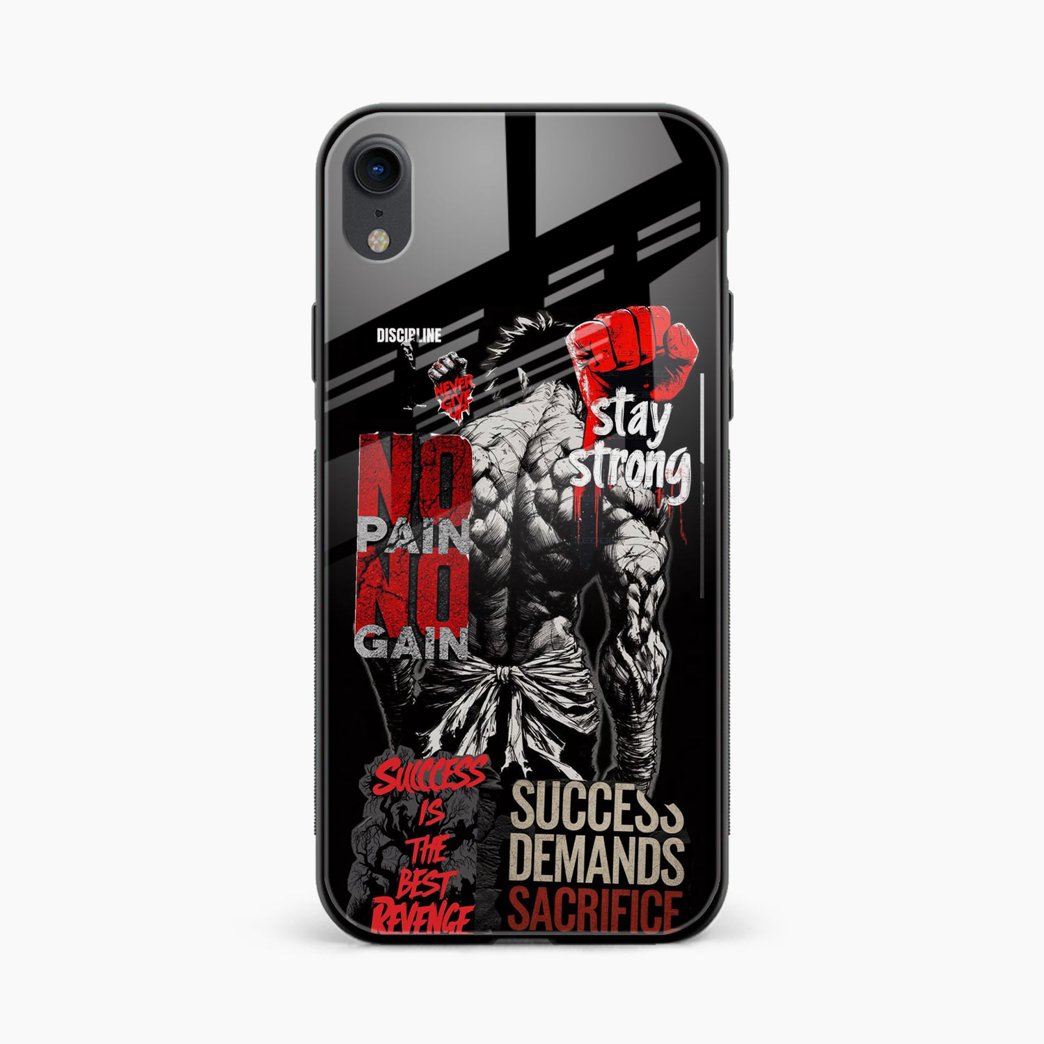 Stay Strong iPhone XR Back Cover