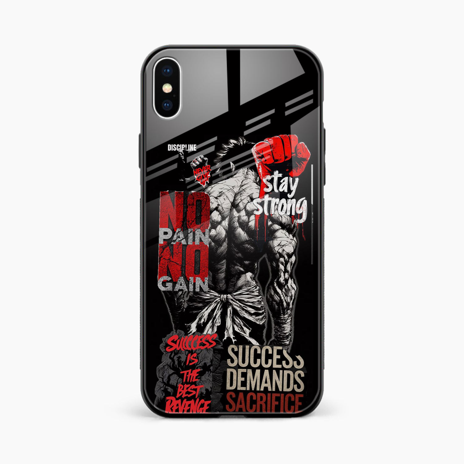 Stay Strong iPhone XS Back Cover