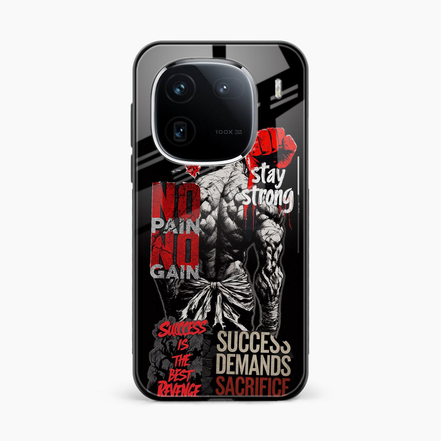 Stay Strong Iqoo 12 5G Back Cover