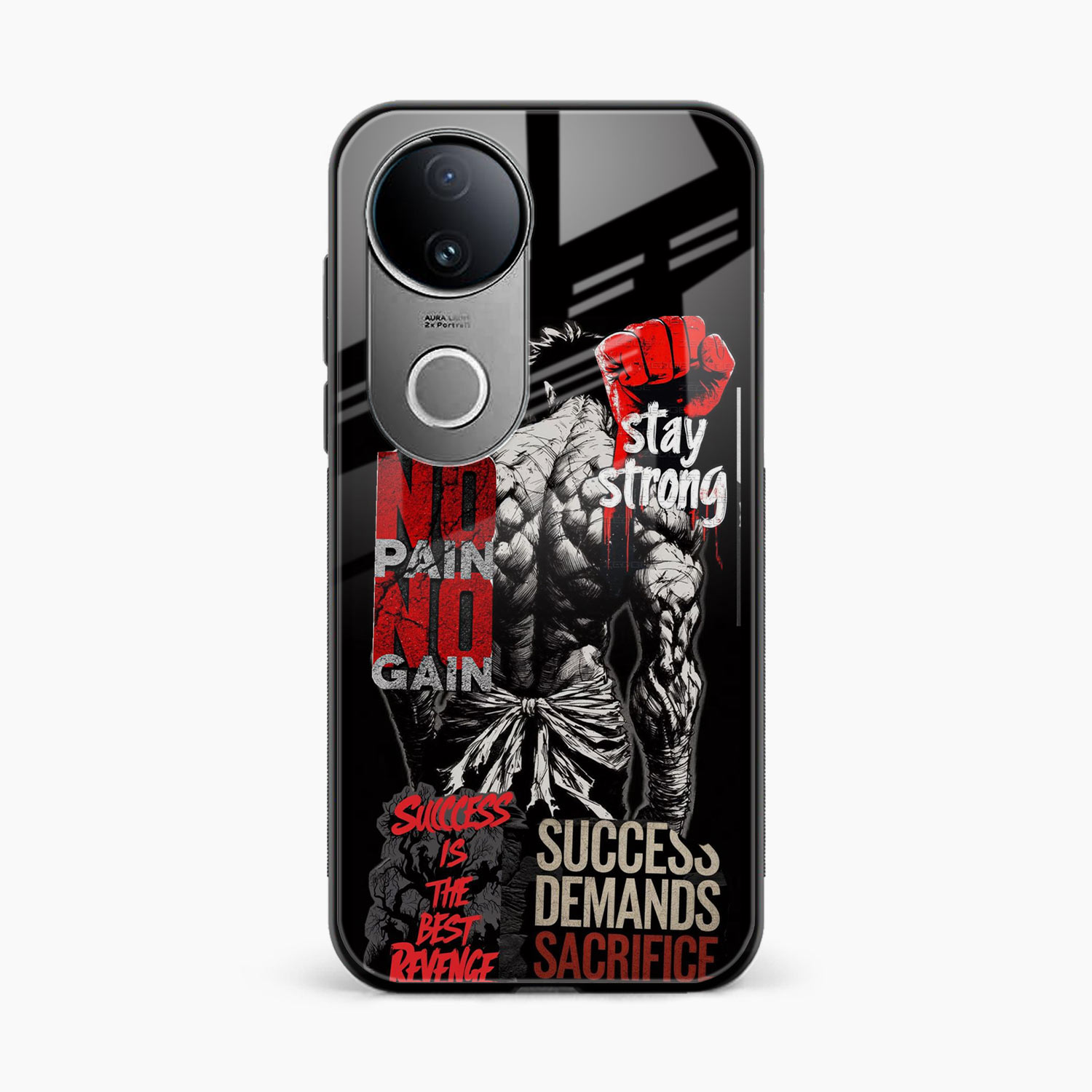 Stay Strong Iqoo Z10r 5G Back Cover