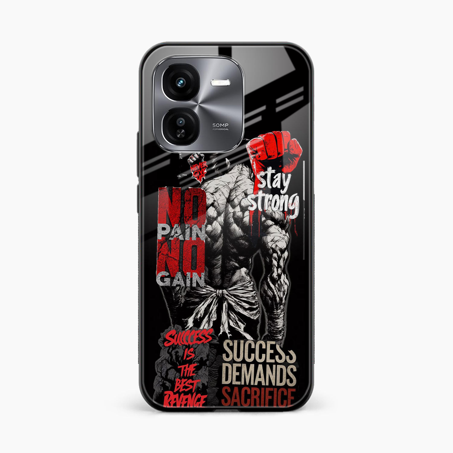 Stay Strong Iqoo Z9 5G Back Cover
