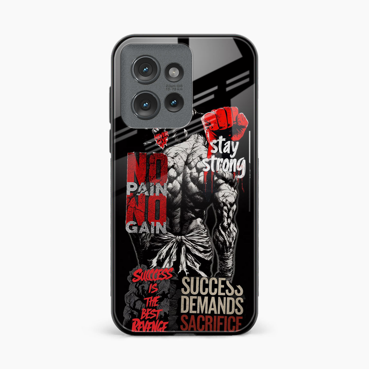 Stay Strong Motorola Edge 50 5G Back Cover