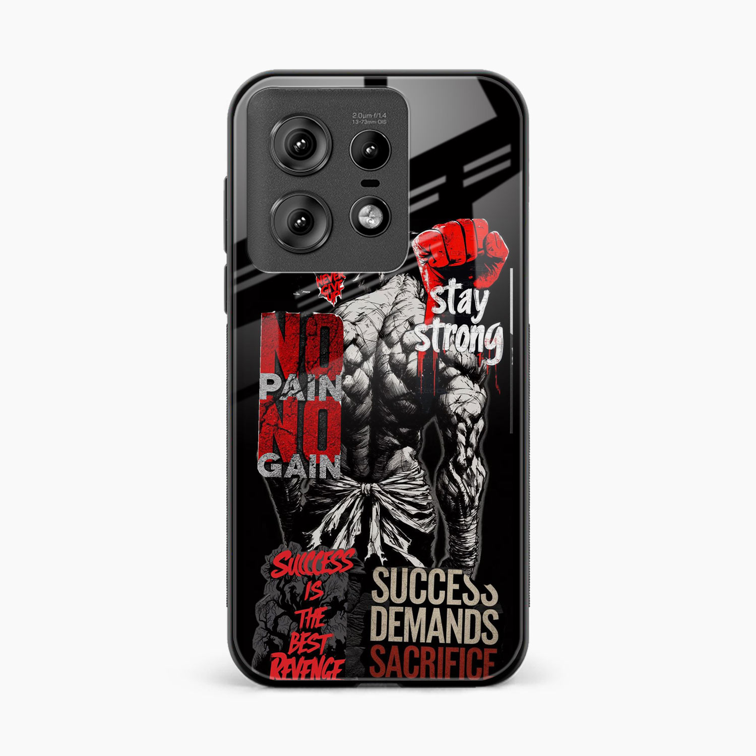 Stay Strong Motorola Edge 50 Pro 5G Back Cover