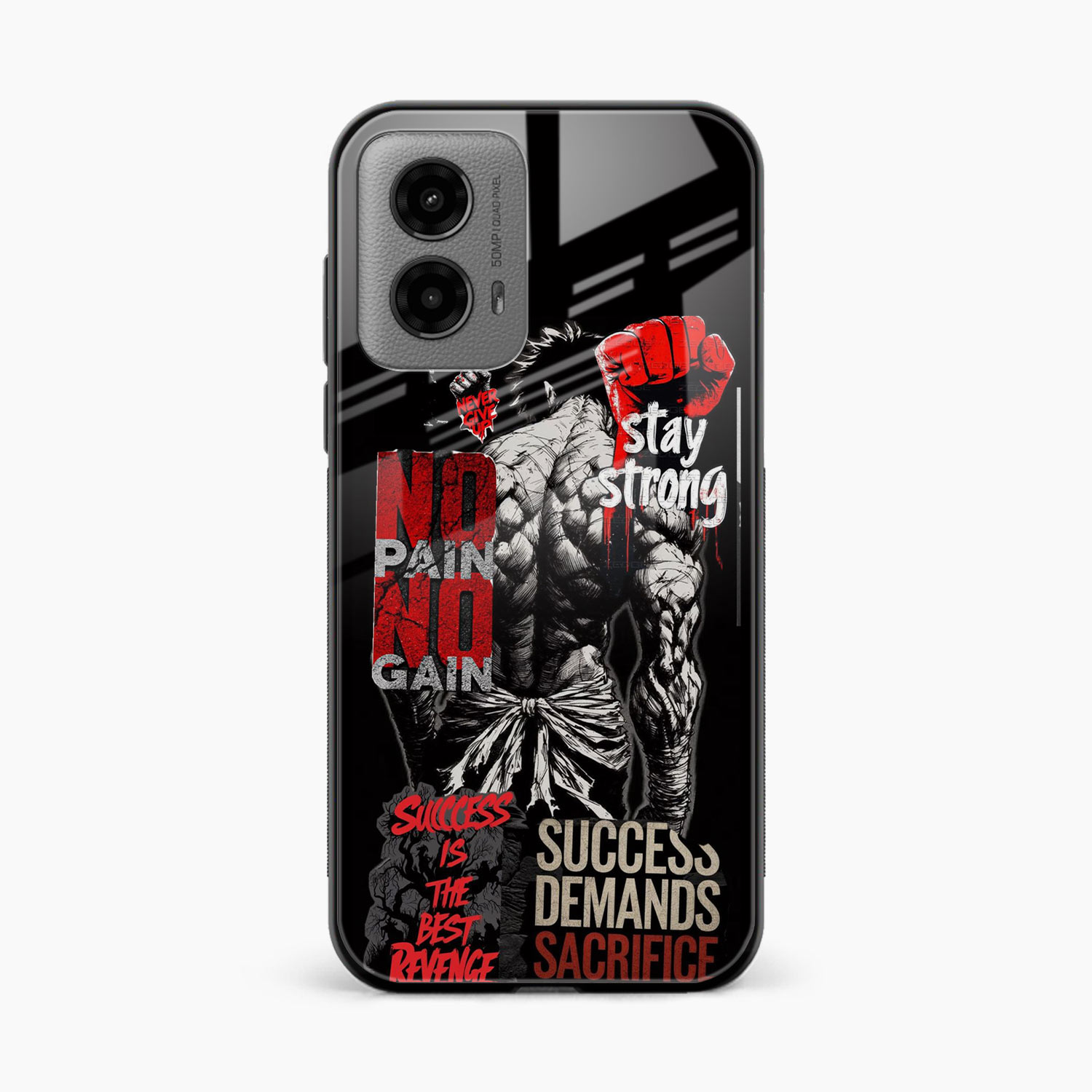 Stay Strong Motorola G45 5G Back Cover