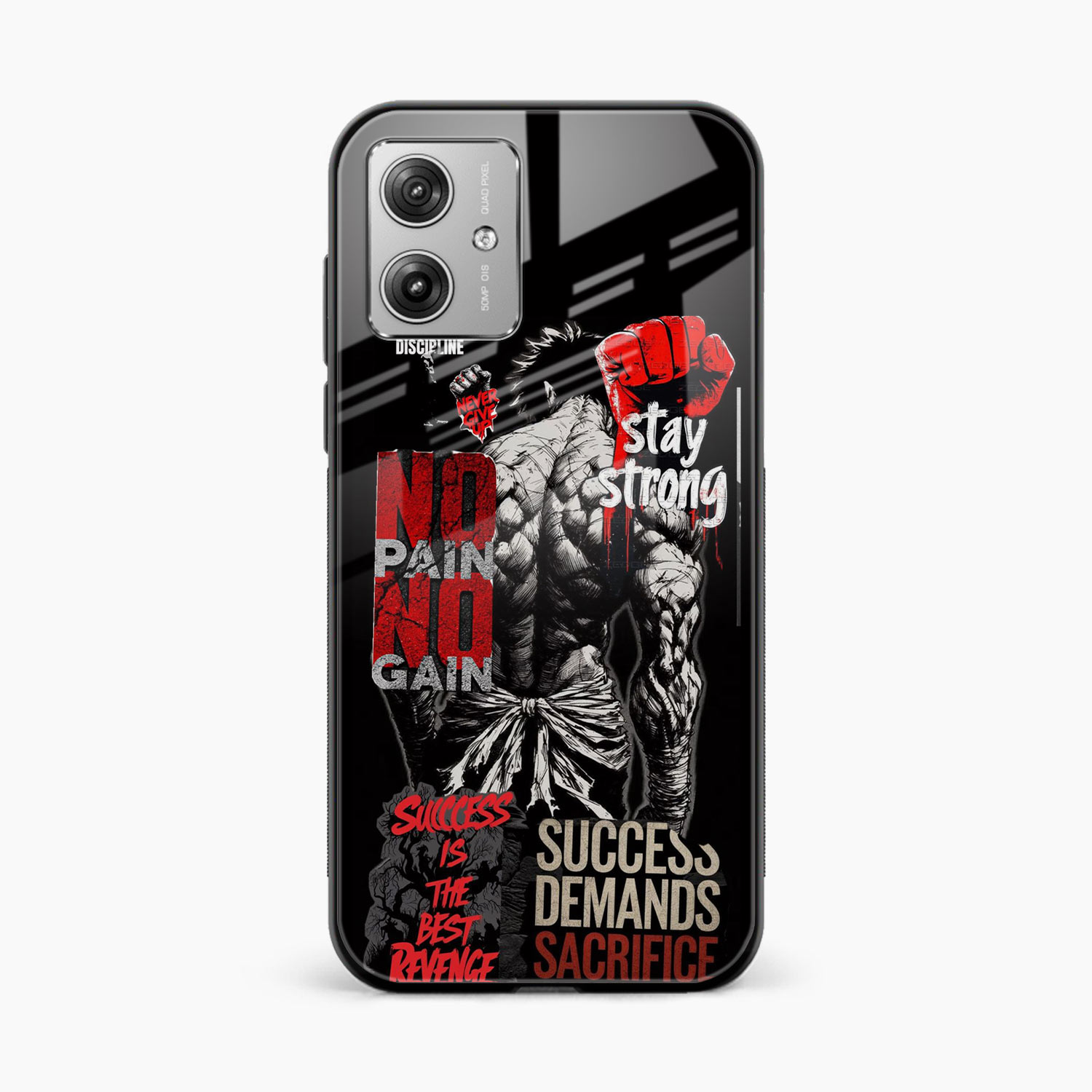 Stay Strong Motorola G64 5G Back Cover