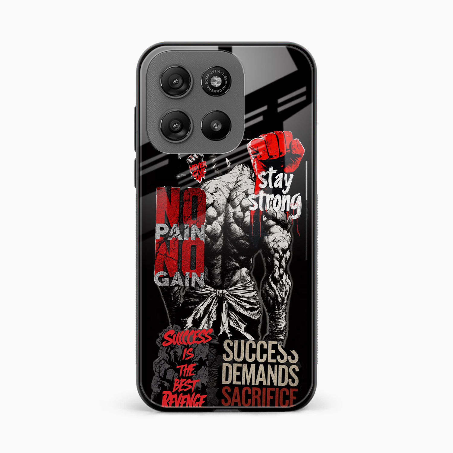 Stay Strong Motorola G67 Power 5G Back Cover