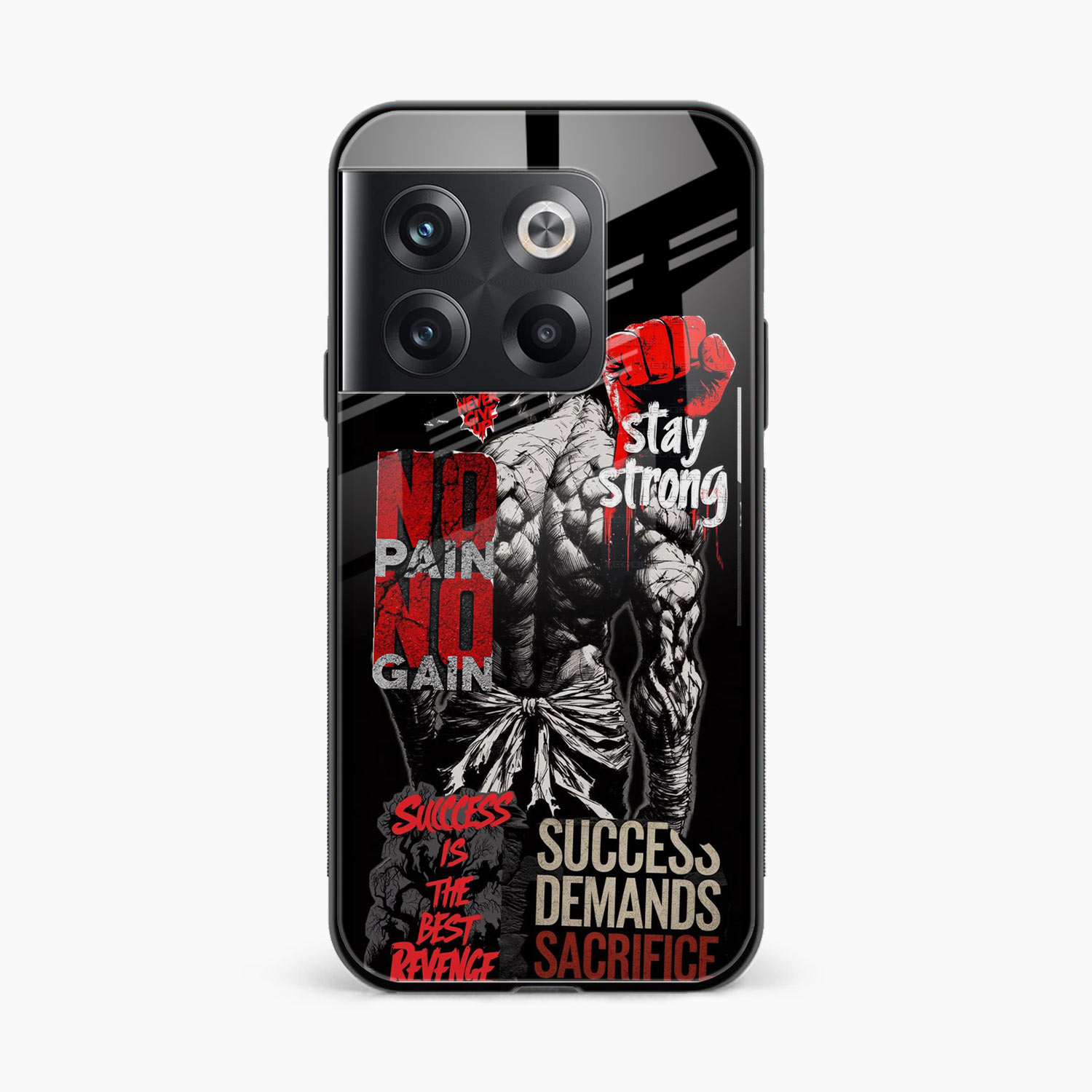 Stay Strong OnePlus 10T Back Cover