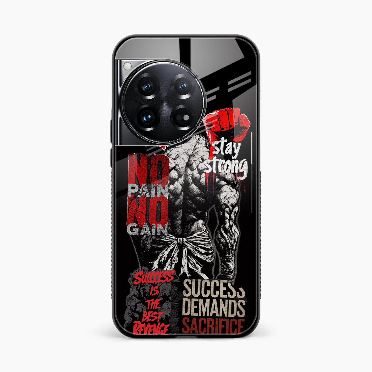 Stay Strong OnePlus 12 Back Cover