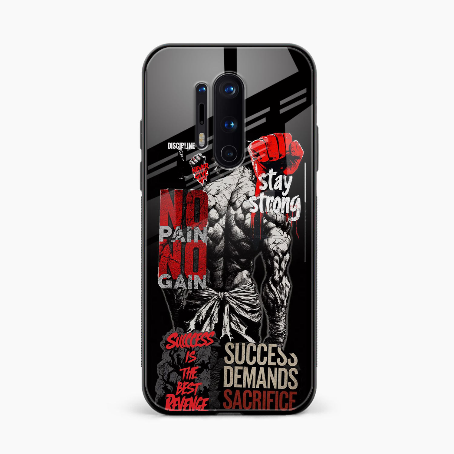 Stay Strong OnePlus 8 Pro Back Cover