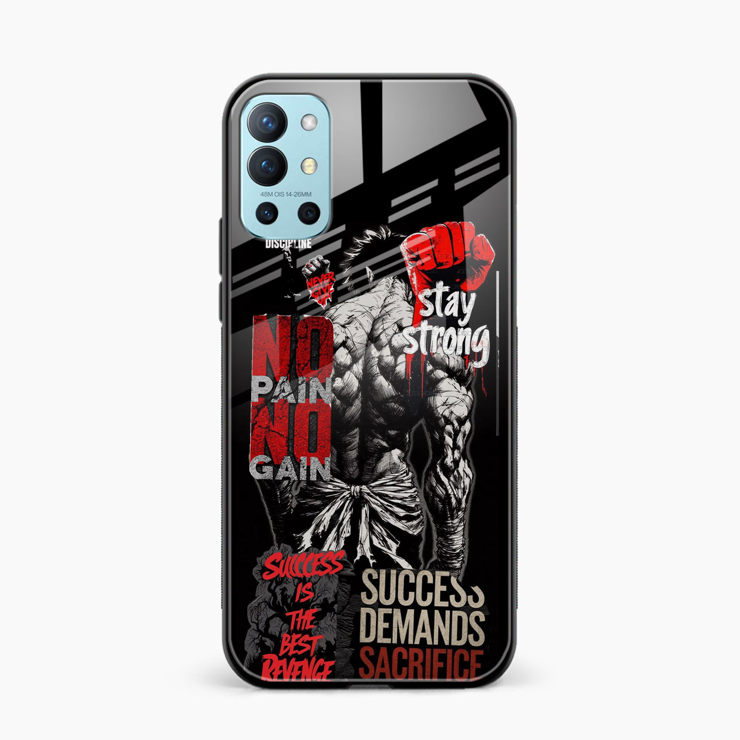 Stay Strong OnePlus 9r Back Cover