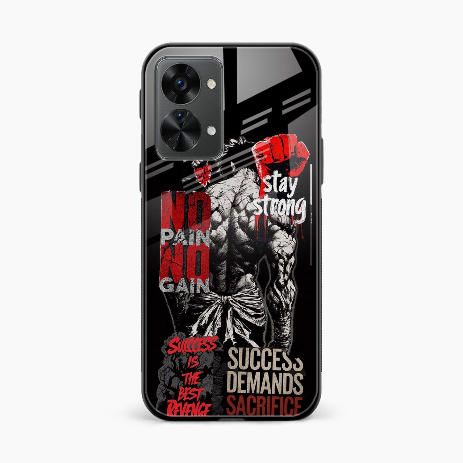 Stay Strong OnePlus Nord 2t Back Cover