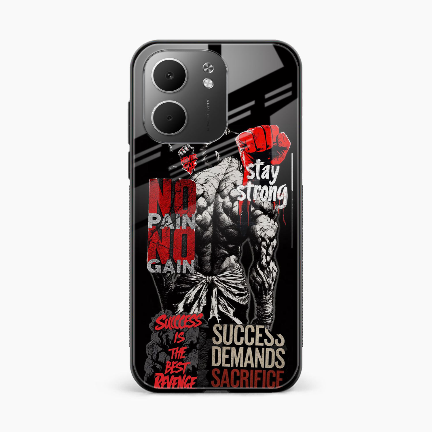 Stay Strong Oppo A5x 5G Back Cover