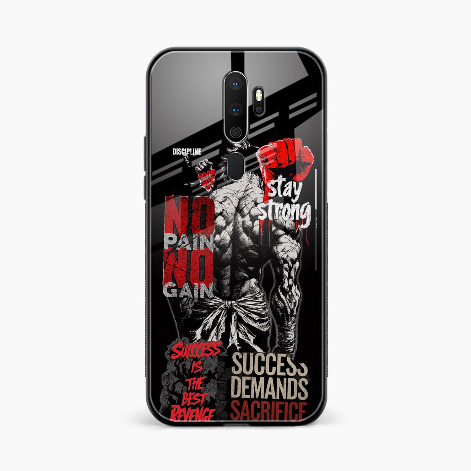 Stay Strong Oppo A9 Back Cover