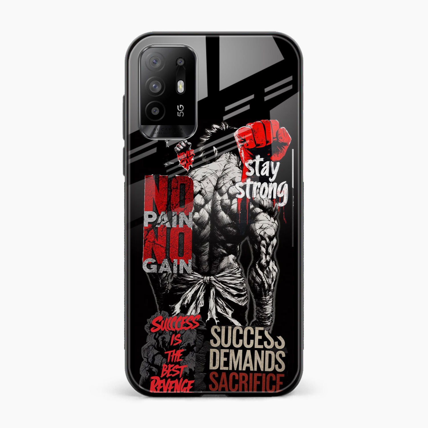Stay Strong Oppo F19 Pro Plus Back Cover